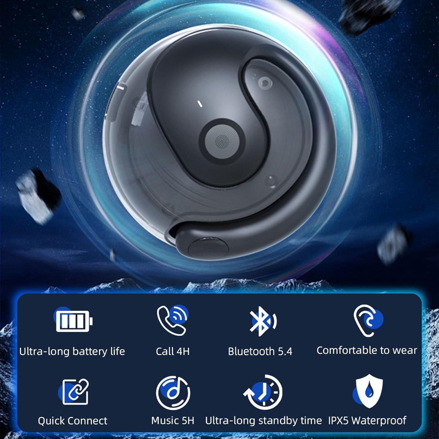 Auriculares Inalámbricos Reegus JM13 Abiertos Bluetooth 5.4 IPX5