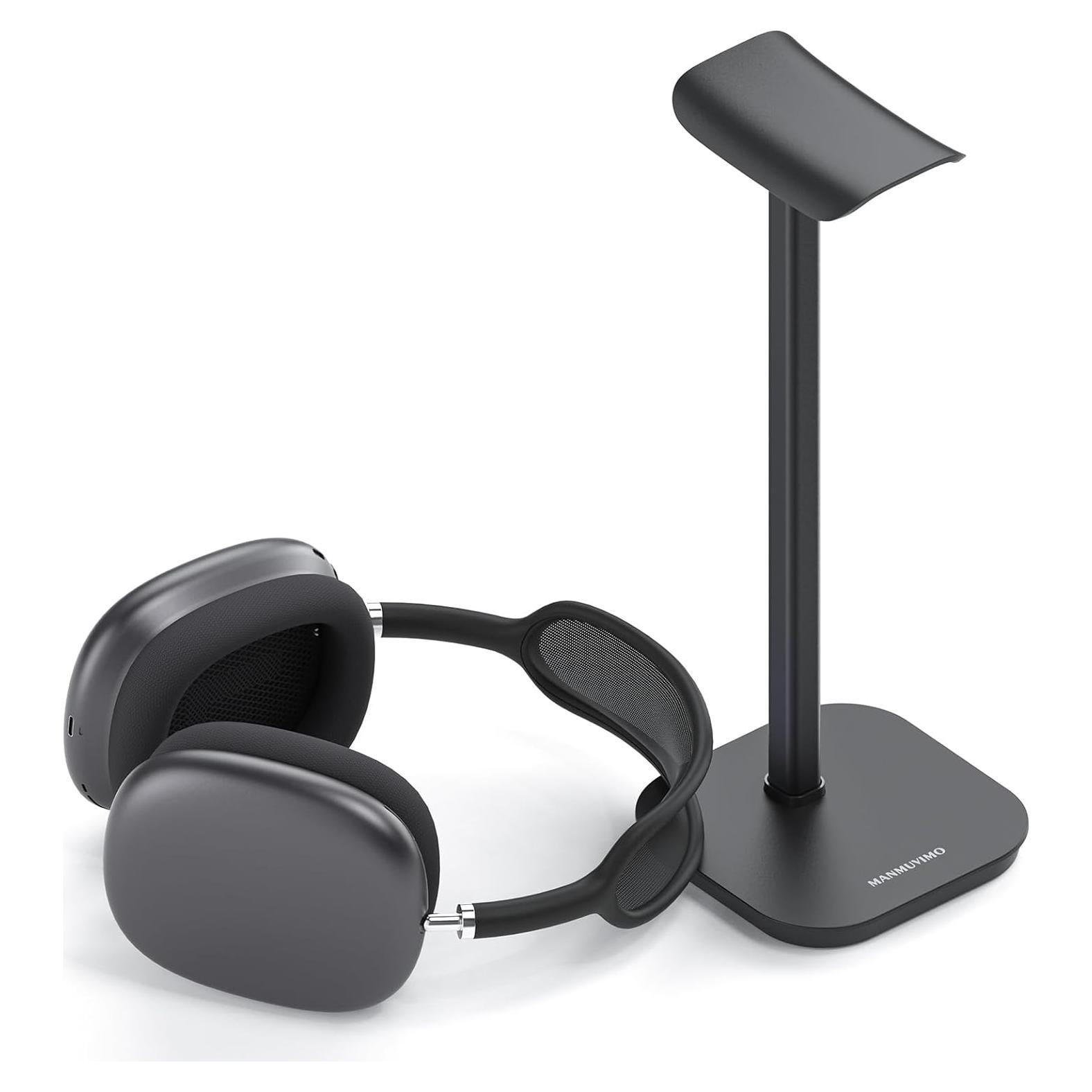 Soporte para Auriculares MANMUVIMO STAND.100 Aluminio Negro