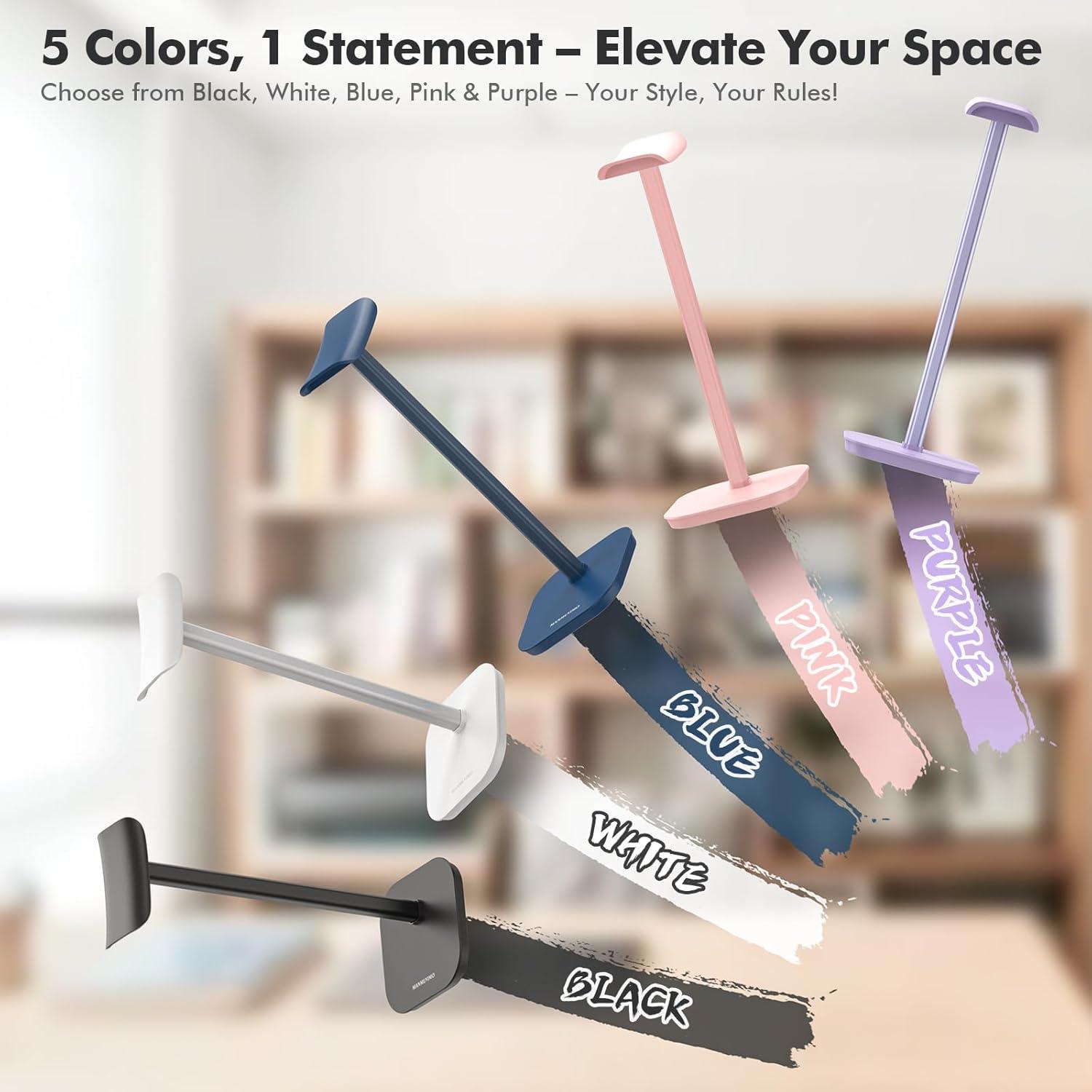 Soporte para Auriculares MANMUVIMO STAND.100 Aluminio Negro