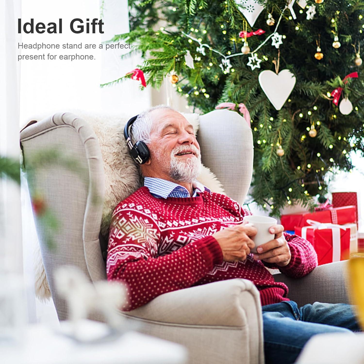 Soporte para Auriculares MANMUVIMO STAND.100 Aluminio Negro