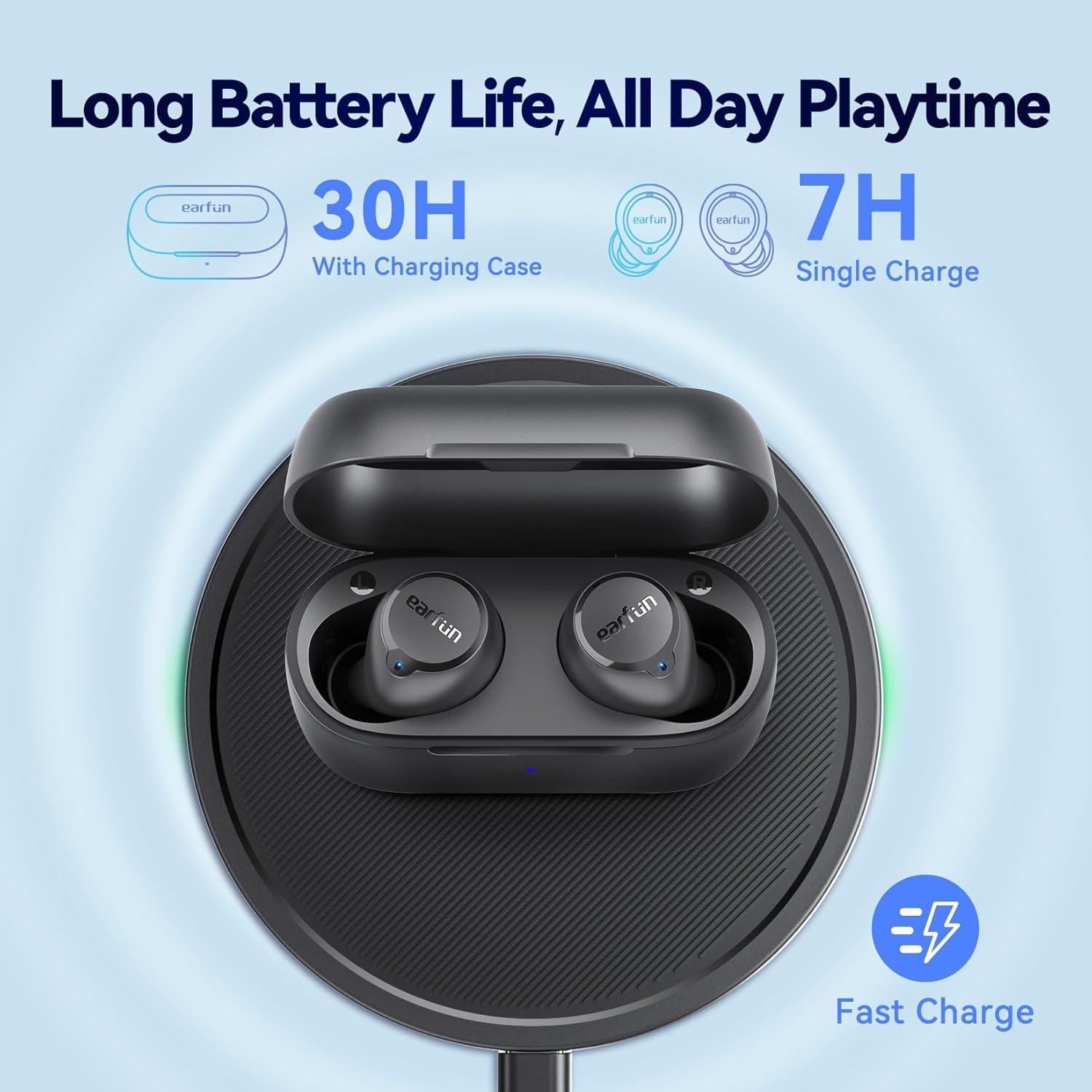 Auriculares Inalámbricos EarFun Free 2S, Bluetooth 5.2, IPX7