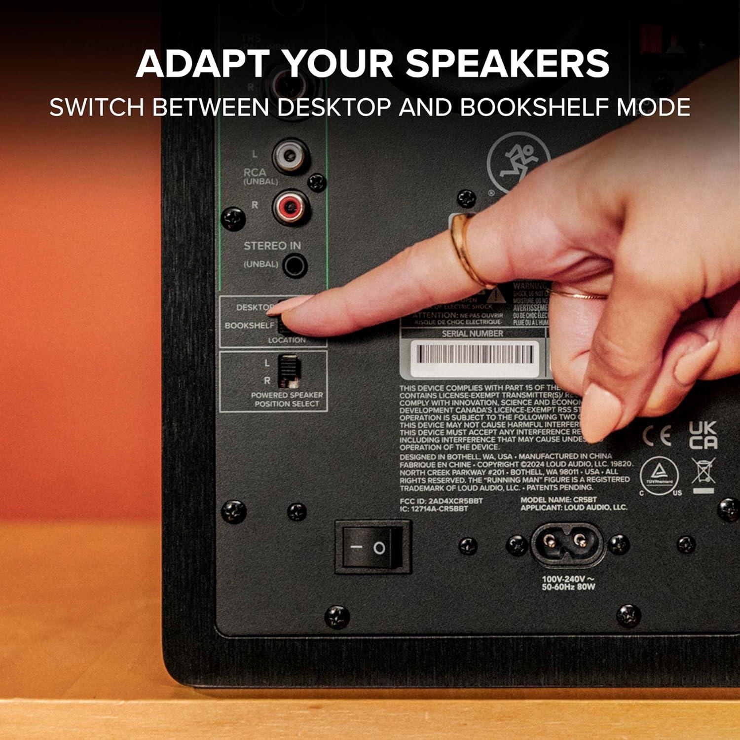 Monitores de Estudio Mackie CR3.5BT Bluetooth 3.5" Activos