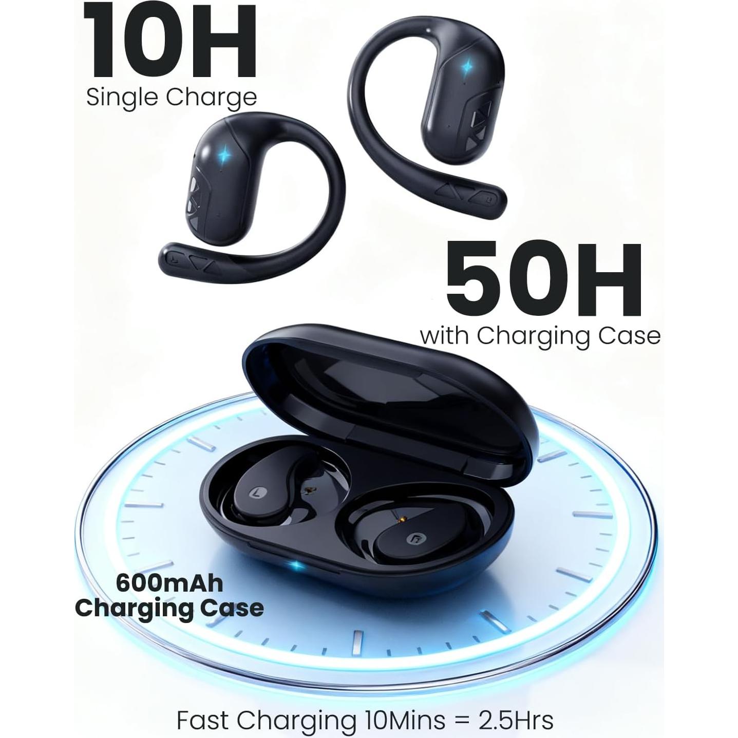 Auriculares Bluetooth MUNASH Z1 Inalámbricos Deportivos IP54