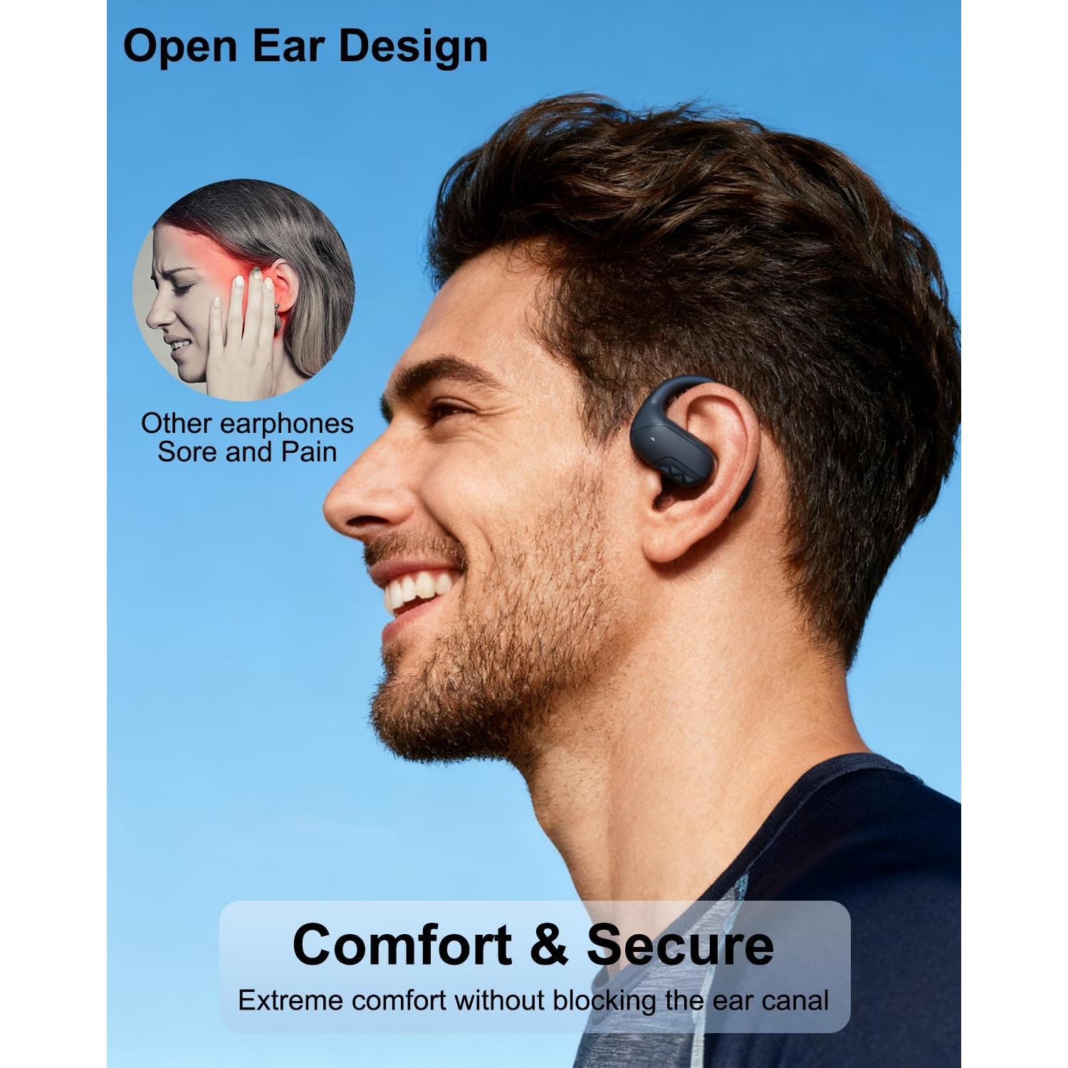 Auriculares Bluetooth MUNASH Z1 Inalámbricos Deportivos IP54