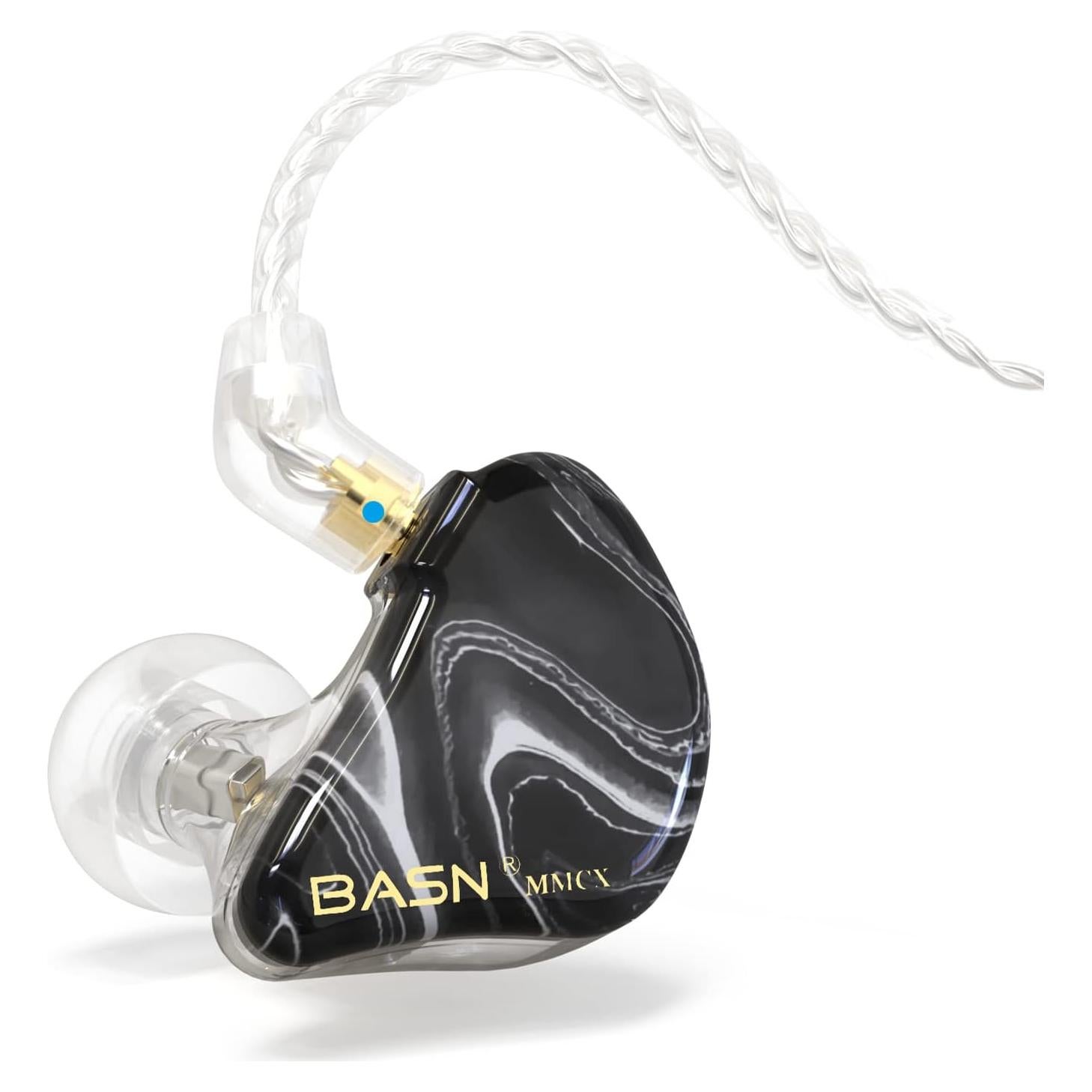 Auriculares In Ear BASN MMCX con 3 Controladores y 2 Cables