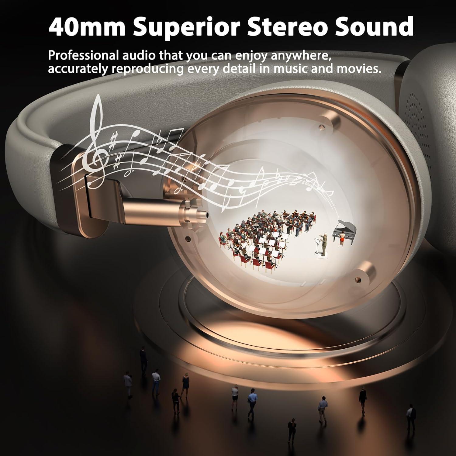 Auriculares Inalámbricos Vonztek XSY-BT882M con Micrófono y Cancelación de Ruido