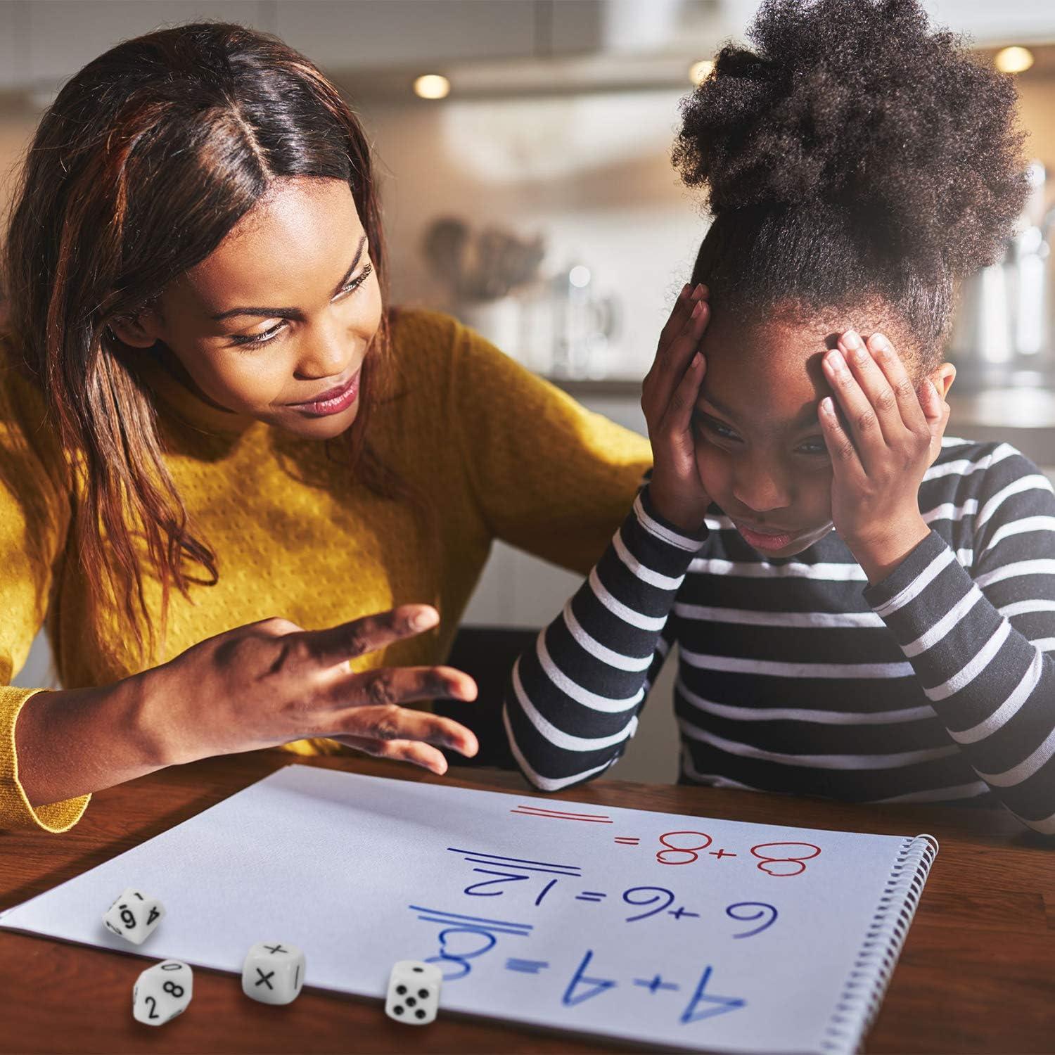Juego de Dados Matemáticos Gejoy 18 Piezas 16 mm