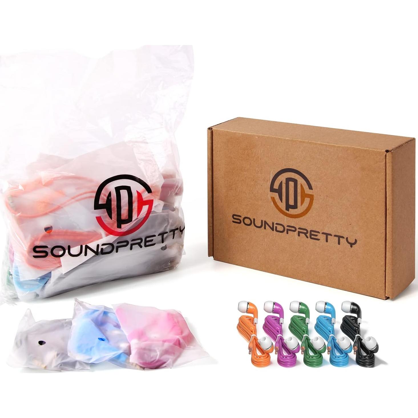 Auriculares con Micrófono SP Soundpretty Paquete de 10 Niños