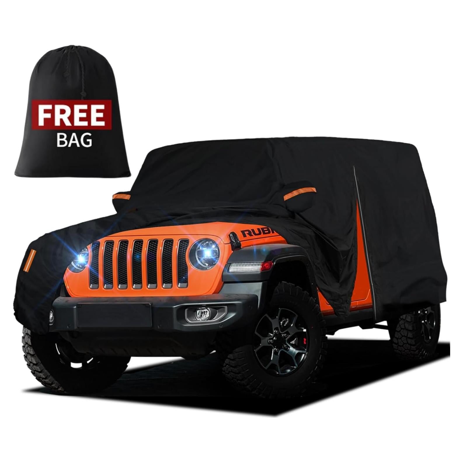 Funda Impermeable FiveFox para Jeep Wrangler 2 Puertas 1987-2025