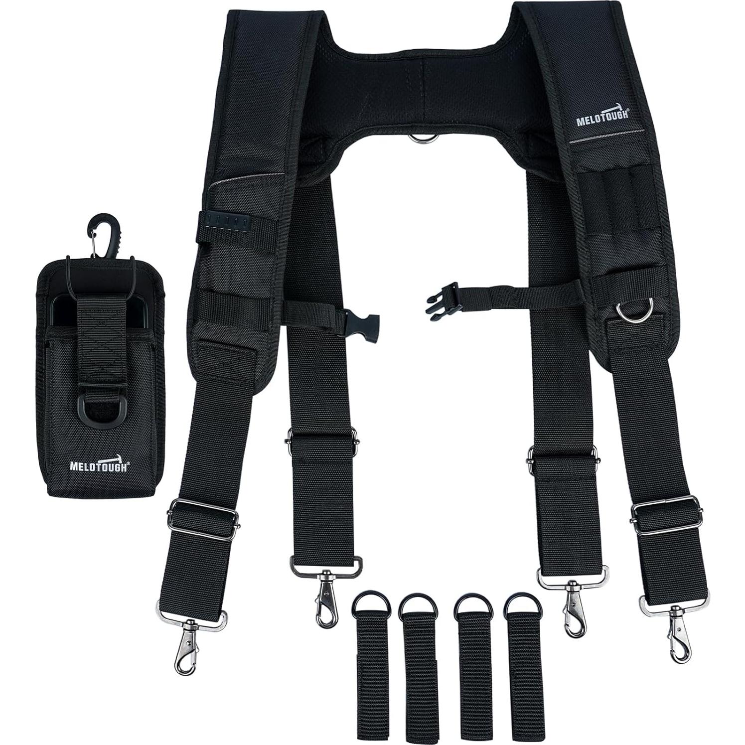 Tirantes Acolchados MeloTough para Cinturón de Herramientas