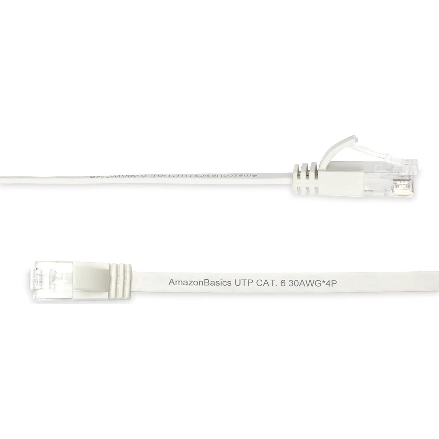 Cable Ethernet RJ45 Cat 6 Amazon Basics 30.48 m Blanco