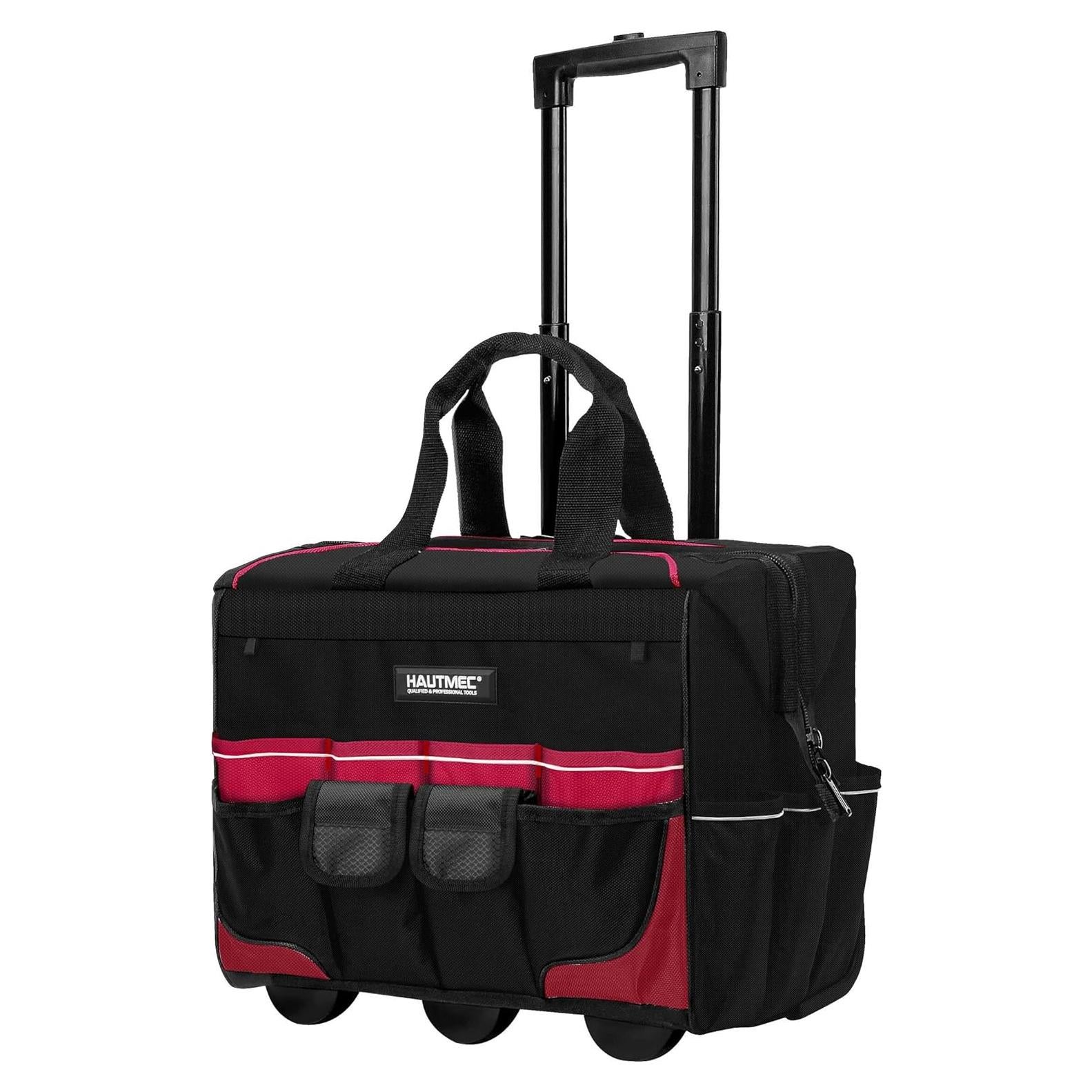 Bolsa de Herramientas Rodante HAUTMEC 45.72 cm 23 Bolsillos