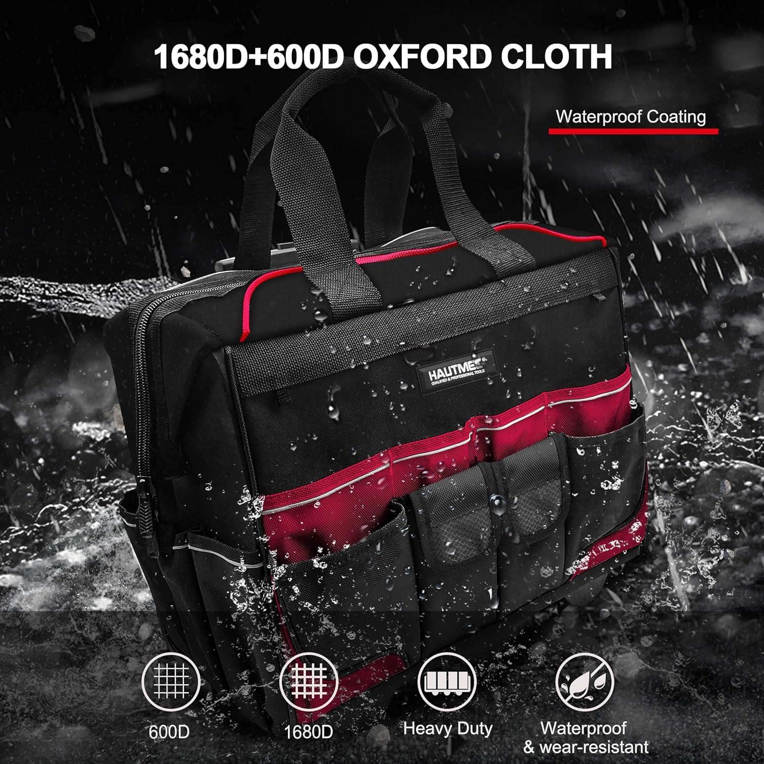 Bolsa de Herramientas Rodante HAUTMEC 45.72 cm 23 Bolsillos