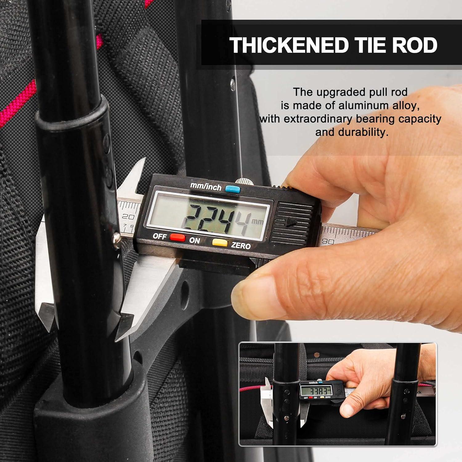 Bolsa de Herramientas Rodante HAUTMEC 45.72 cm 23 Bolsillos