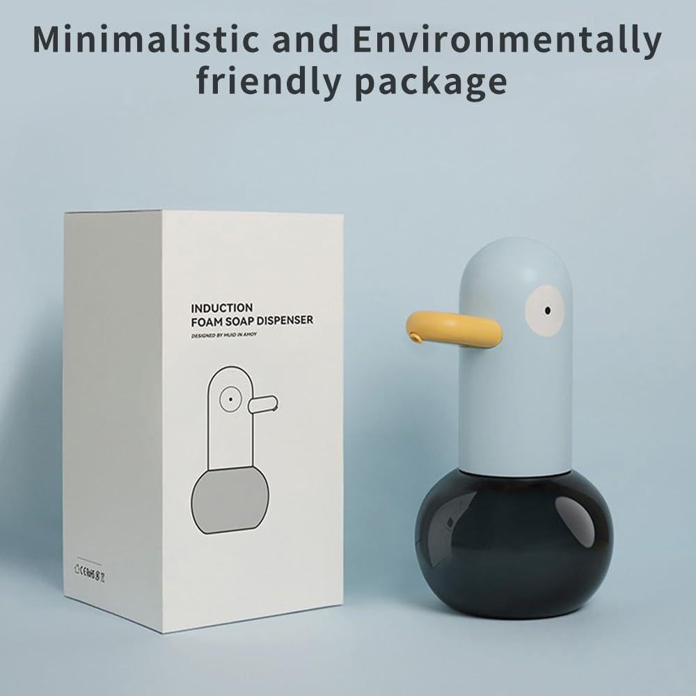 Dispensador de Jabón Automático BESLOWLY Pato Azul 400ml