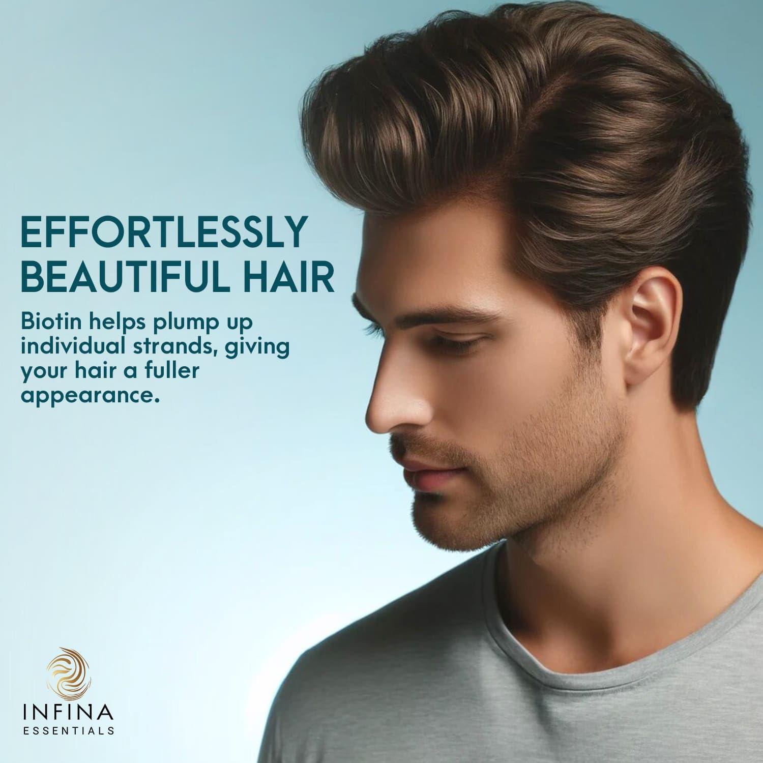 Champú y Acondicionador 2 en 1 Biotina INFINA ESSENTIALS 473 ml