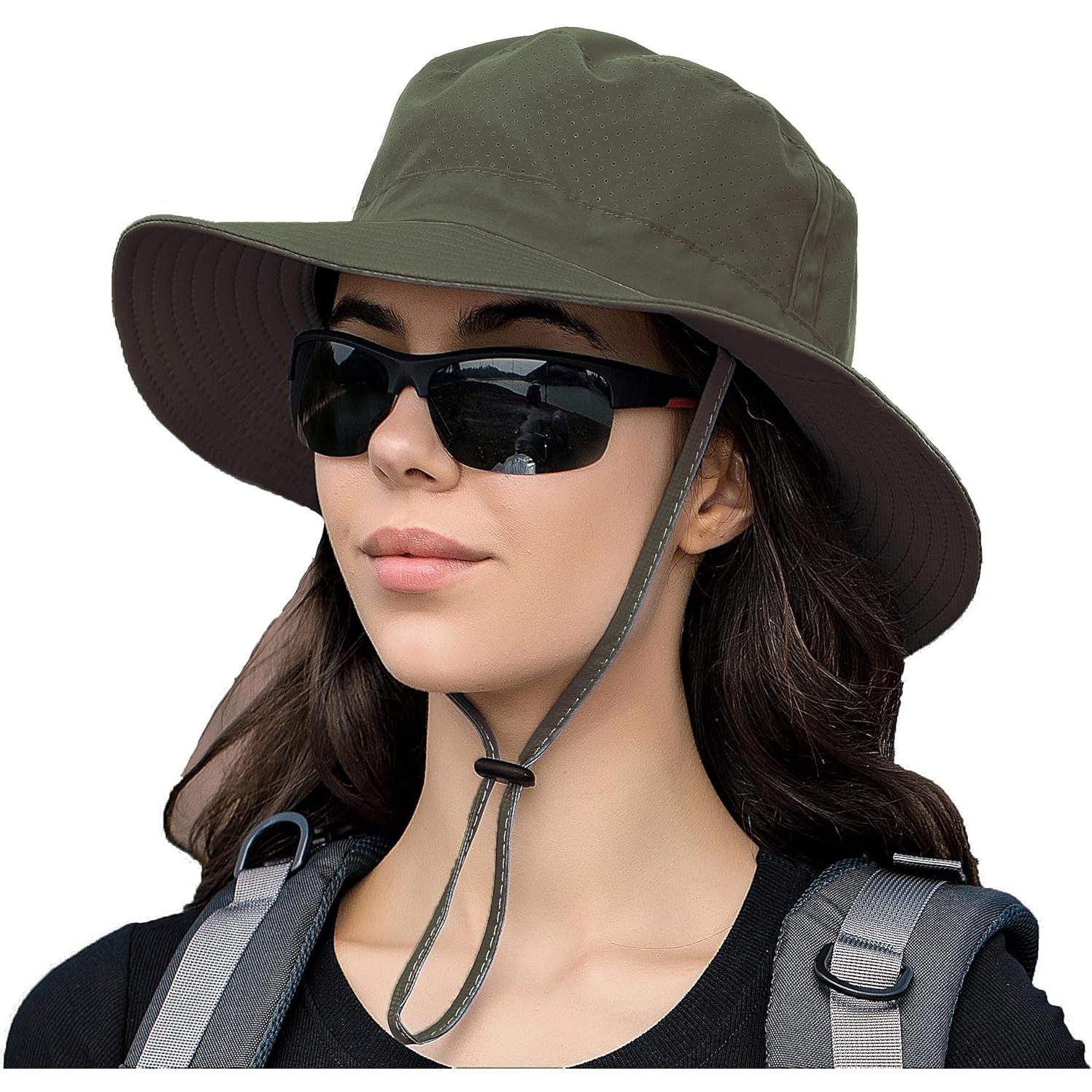 Sombrero Boonie Rosoz Verde Militar con Protección UV 50+