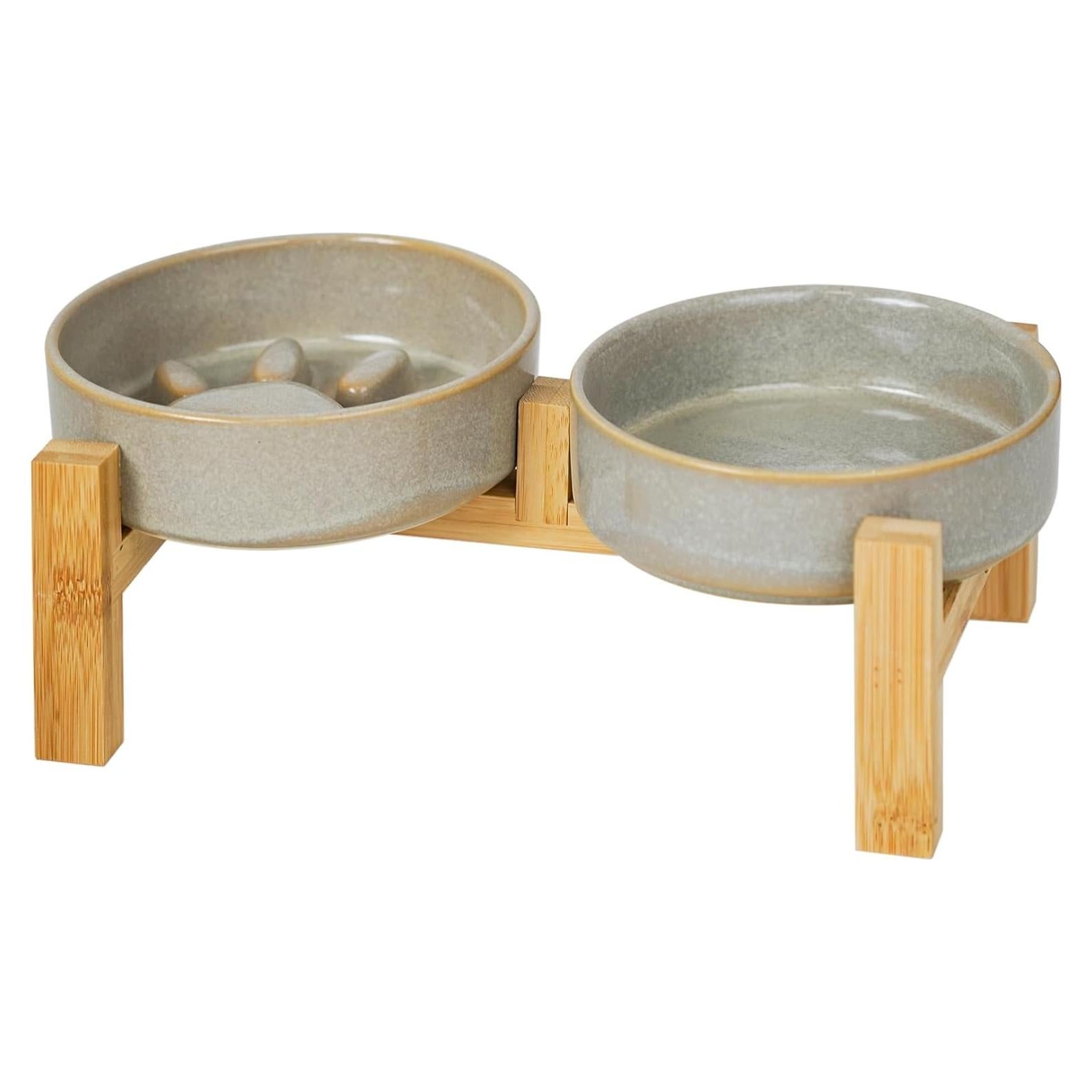 Juego de Cuencos Elevados para Perros Pequeños YOBRO 6.1 cm