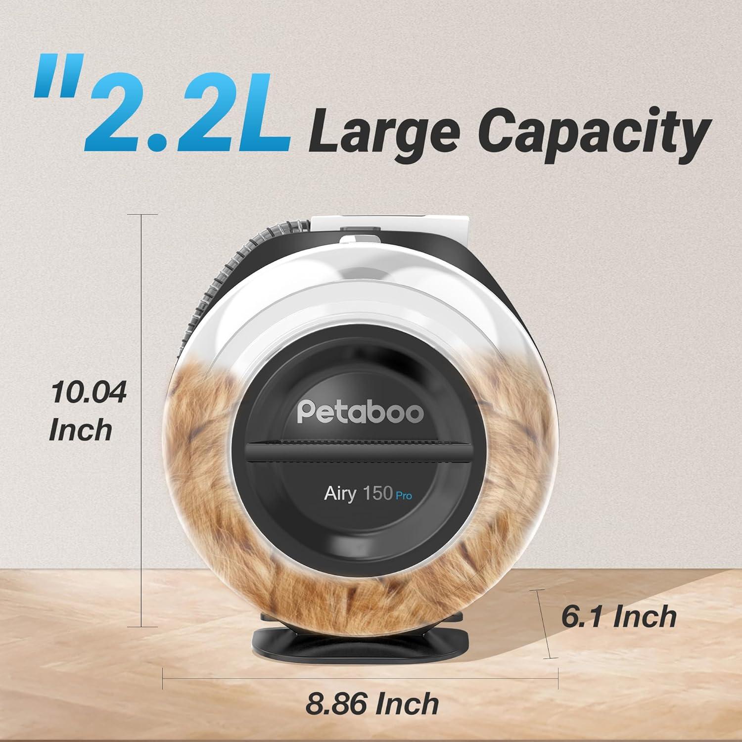 Aspiradora de Peluquería para Perros Petaboo A150 5 en 1