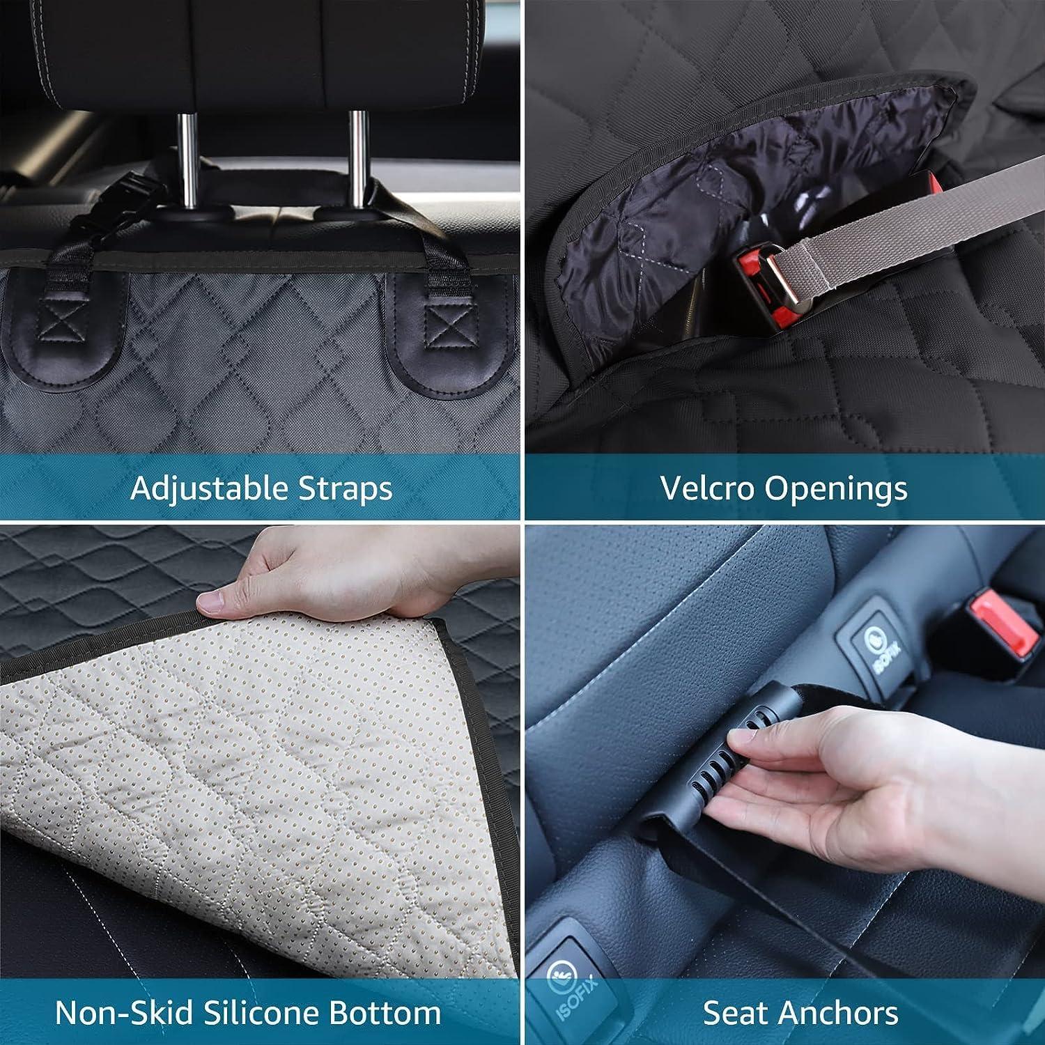 Funda de Asiento Trasero para Perros Lassie 137x127 cm Impermeable