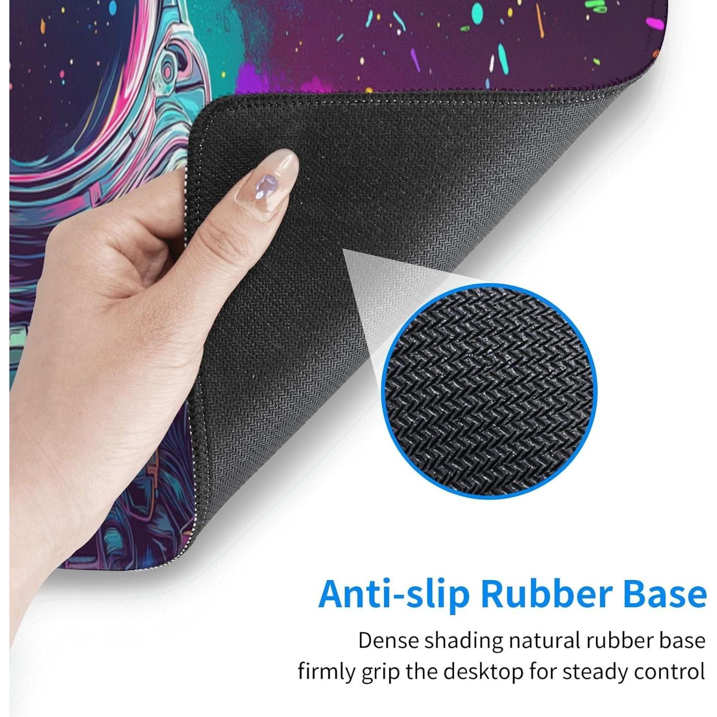 Alfombrilla de Ratón Grande Antideslizante Mutakin Astronauta 80x30cm