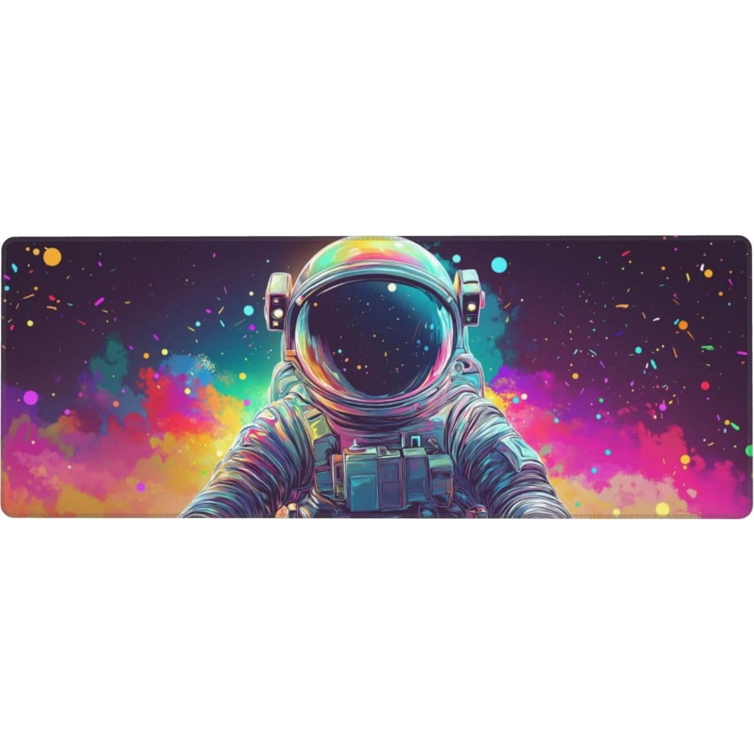 Alfombrilla de Ratón Grande Antideslizante Mutakin Astronauta 80x30cm