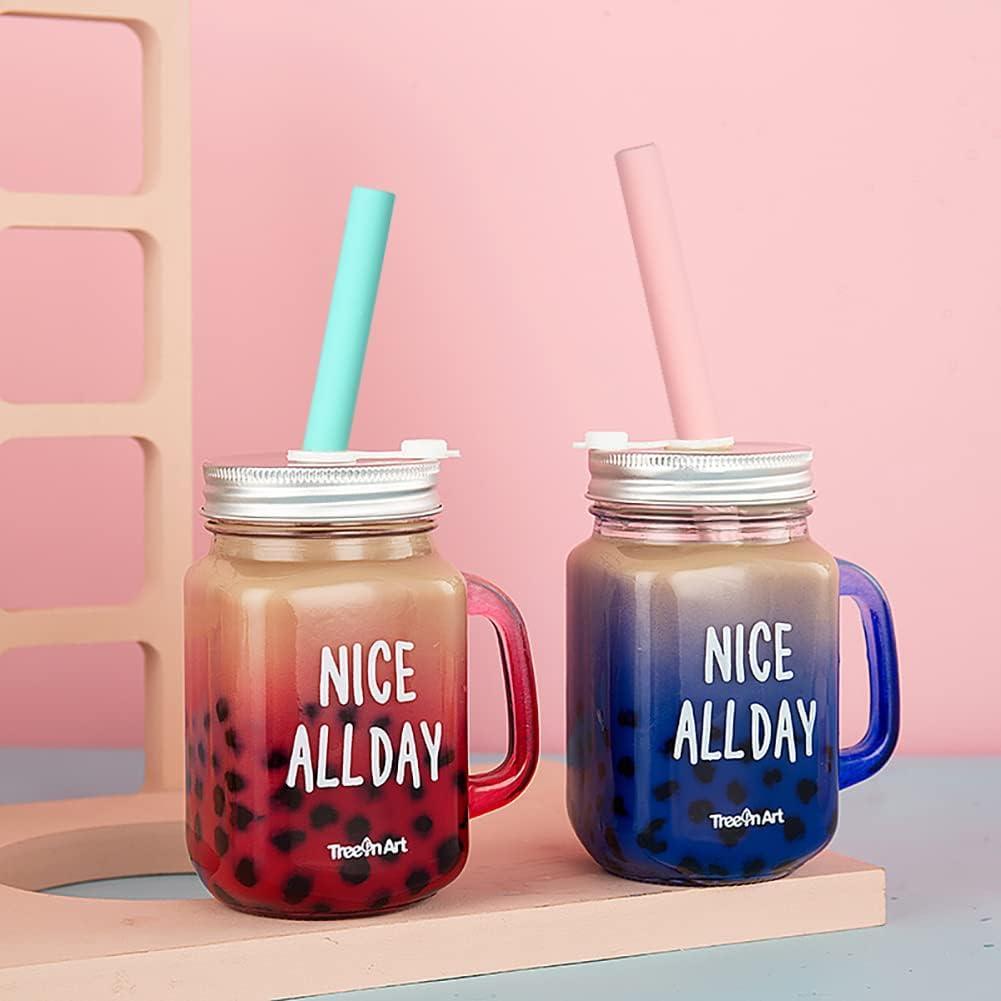 Pajitas de Silicona Reutilizables ALINK 25.4 cm 4 Piezas