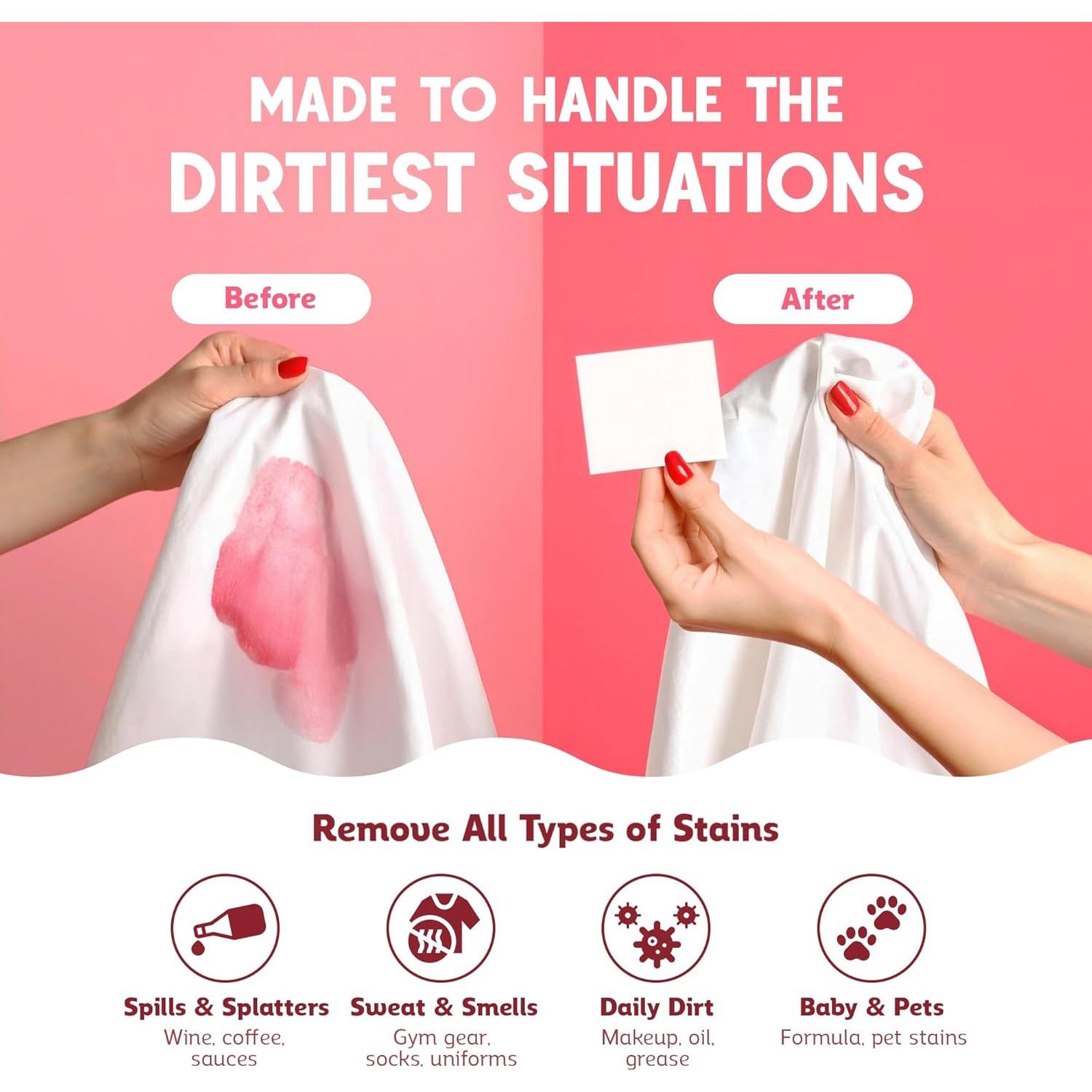 Hojas de detergente QLEAN 10 cargas Rubí Atardecer Placentero