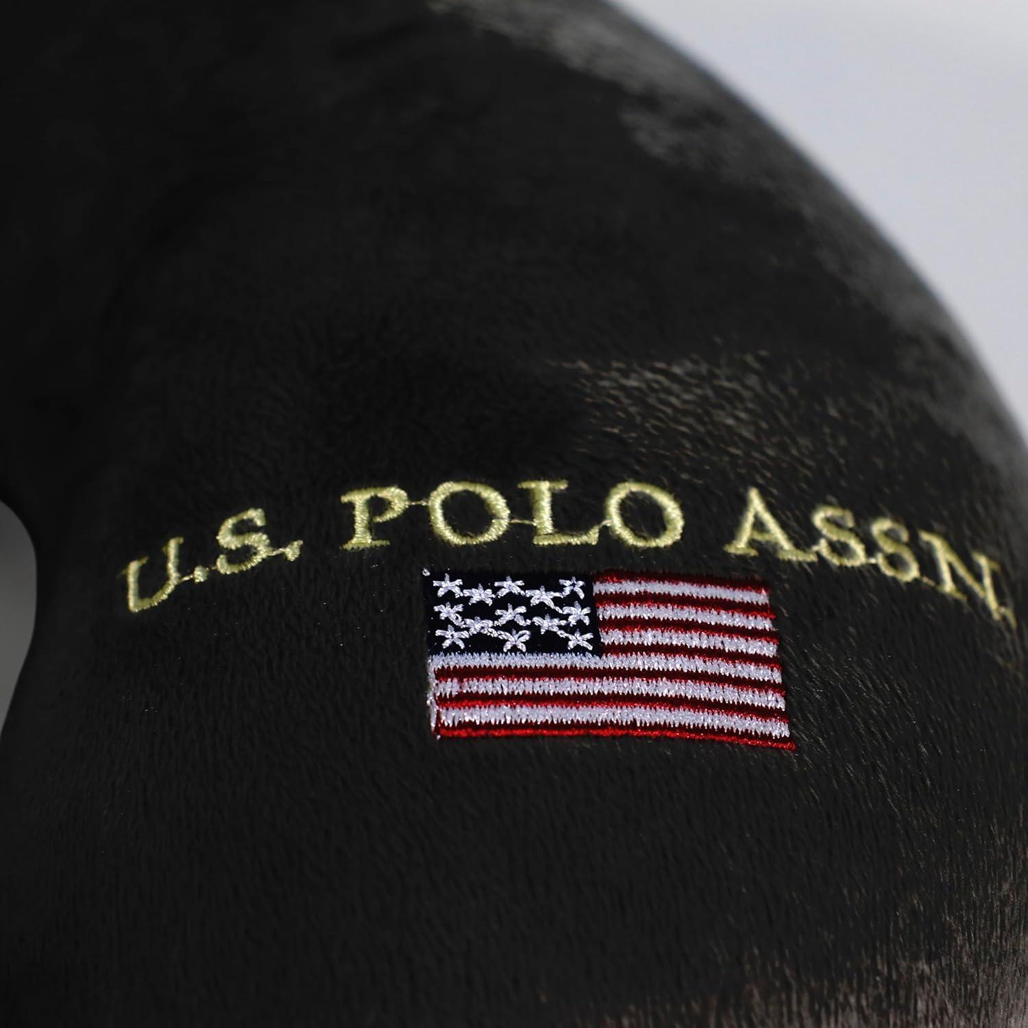 Almohada de Cuello U.S. Polo Assn. Terciopelo Suave 30x33cm