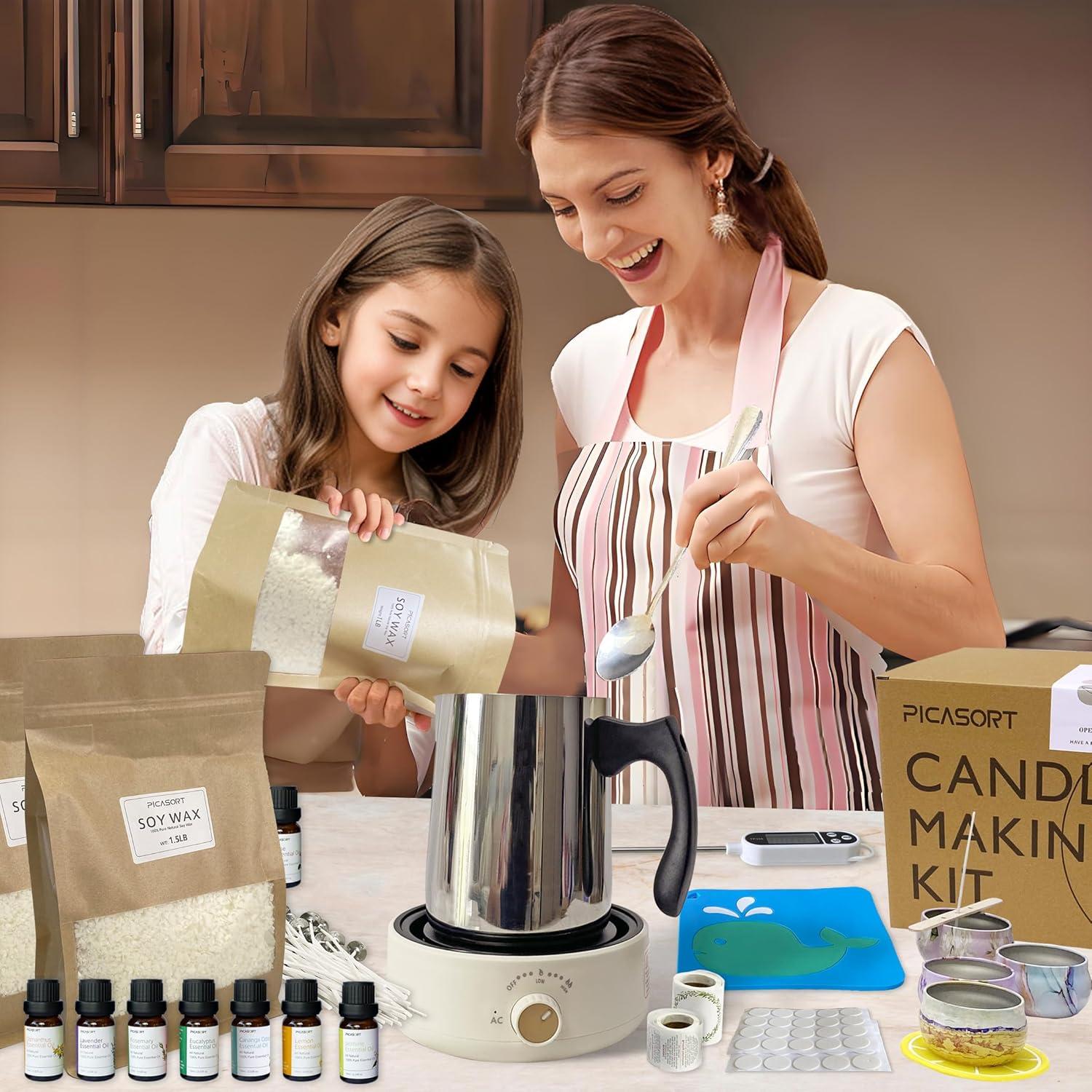 Kit de Fabricación de Velas Negras PICASORT - Completo 2.8 kg