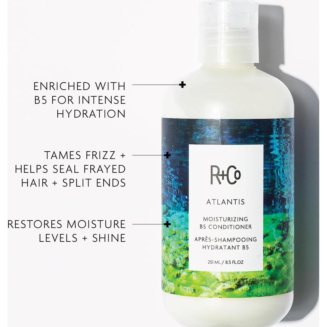 Acondicionador Hidratante B5 R+Co Atlantis 59 ml - Vegano y Sin Sulfatos