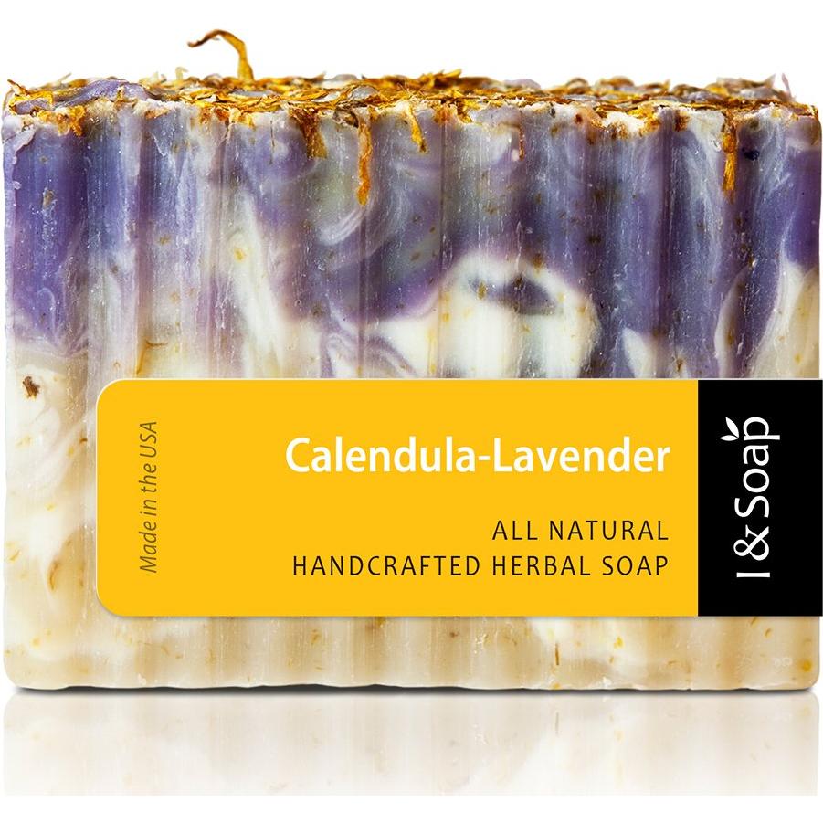 Jabón Herbal Natural I & JABÓN Caléndula-Lavanda 127g
