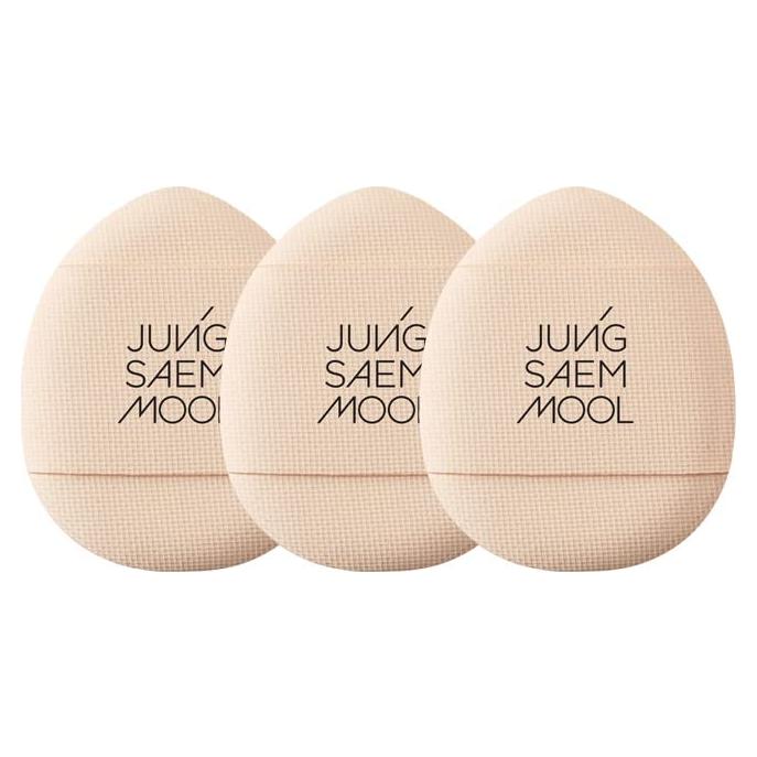 Puff de Maquillaje JUNG SAEM MOOL 3pcs Ultra Delgado