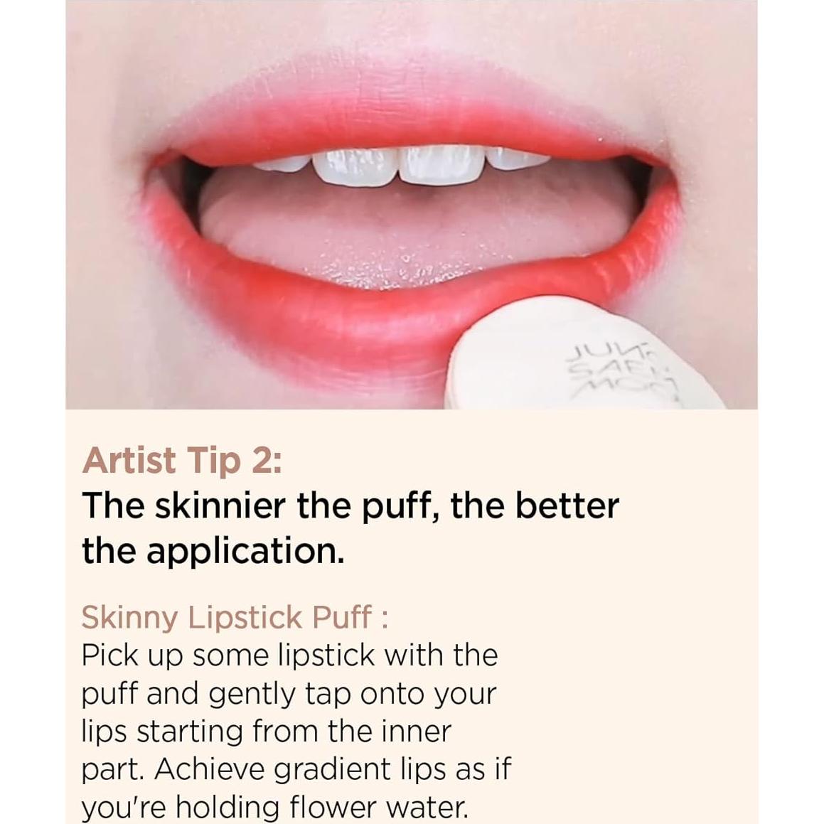 Puff de Maquillaje JUNG SAEM MOOL 3pcs Ultra Delgado