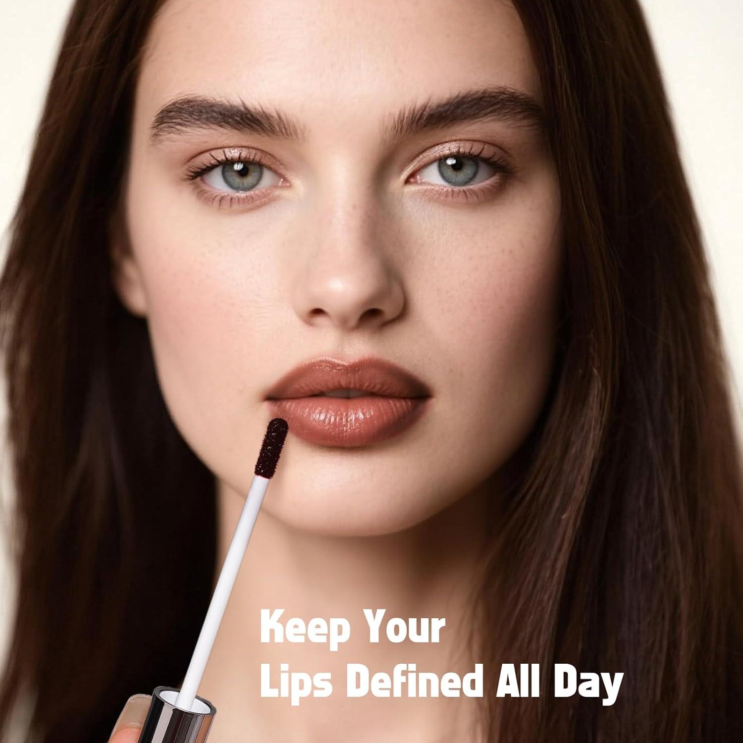 Tinte de Labios Peel Off KIMUSE 3.54 ml Color Cereza Negra