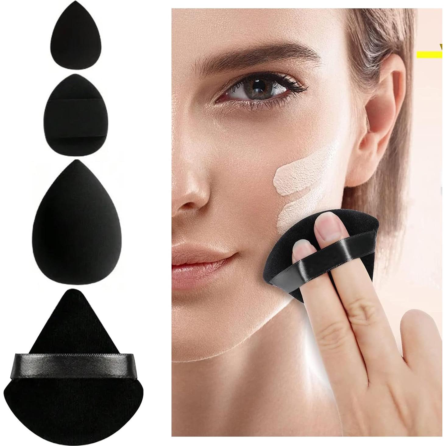 Esponjas de Maquillaje 12 Pcs XMOSNZ - Mezcladoras Húmedas y Secas