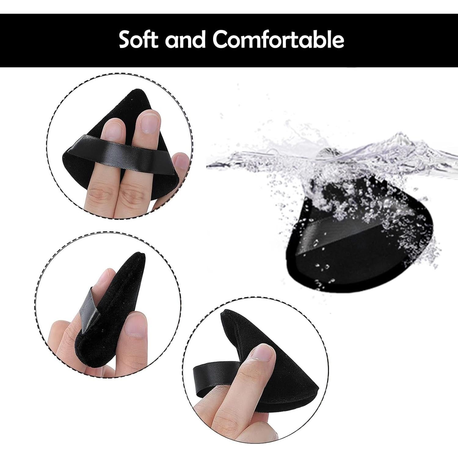 Esponjas de Maquillaje 12 Pcs XMOSNZ - Mezcladoras Húmedas y Secas