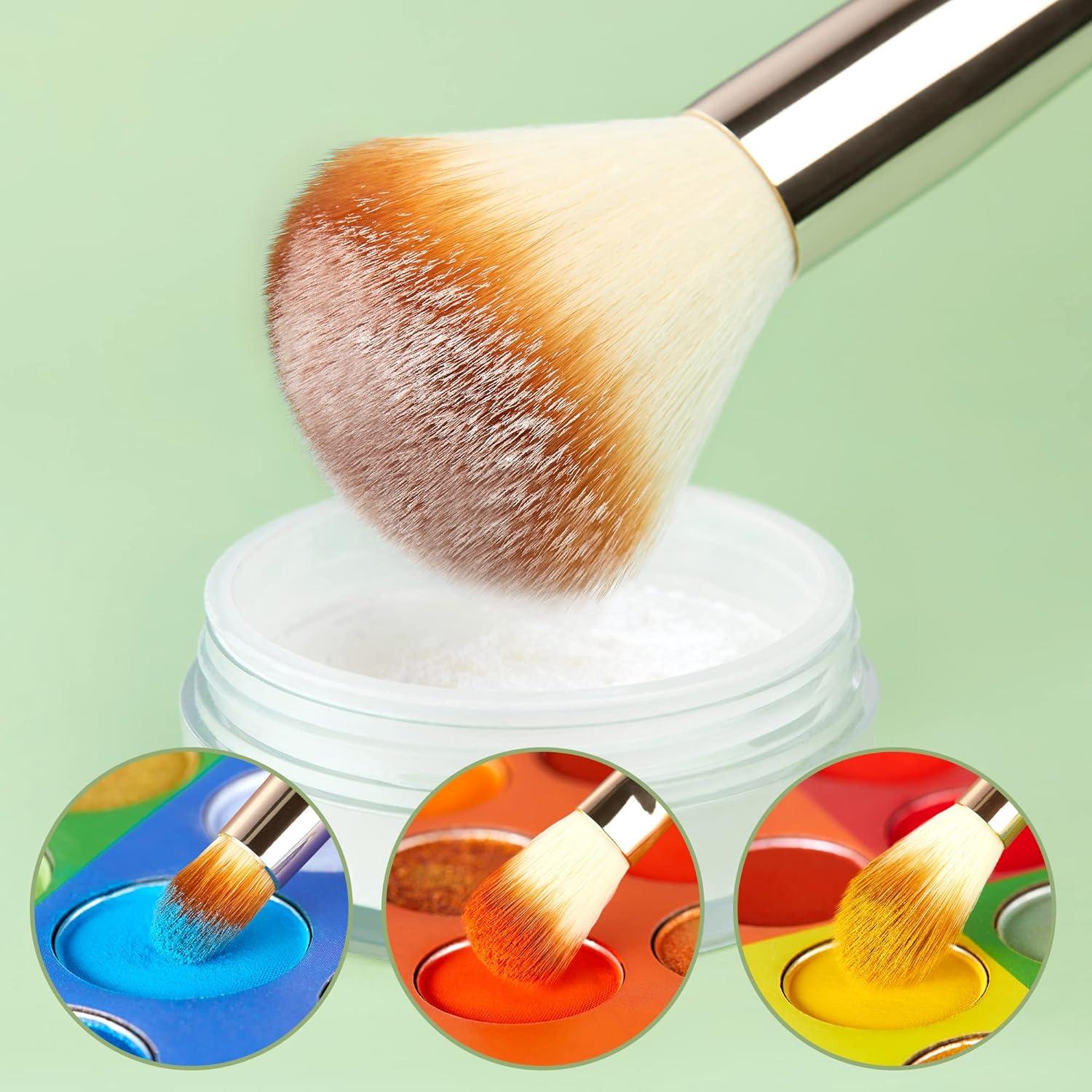 Set de Pinceles de Maquillaje Profesional Jessup 25 Piezas