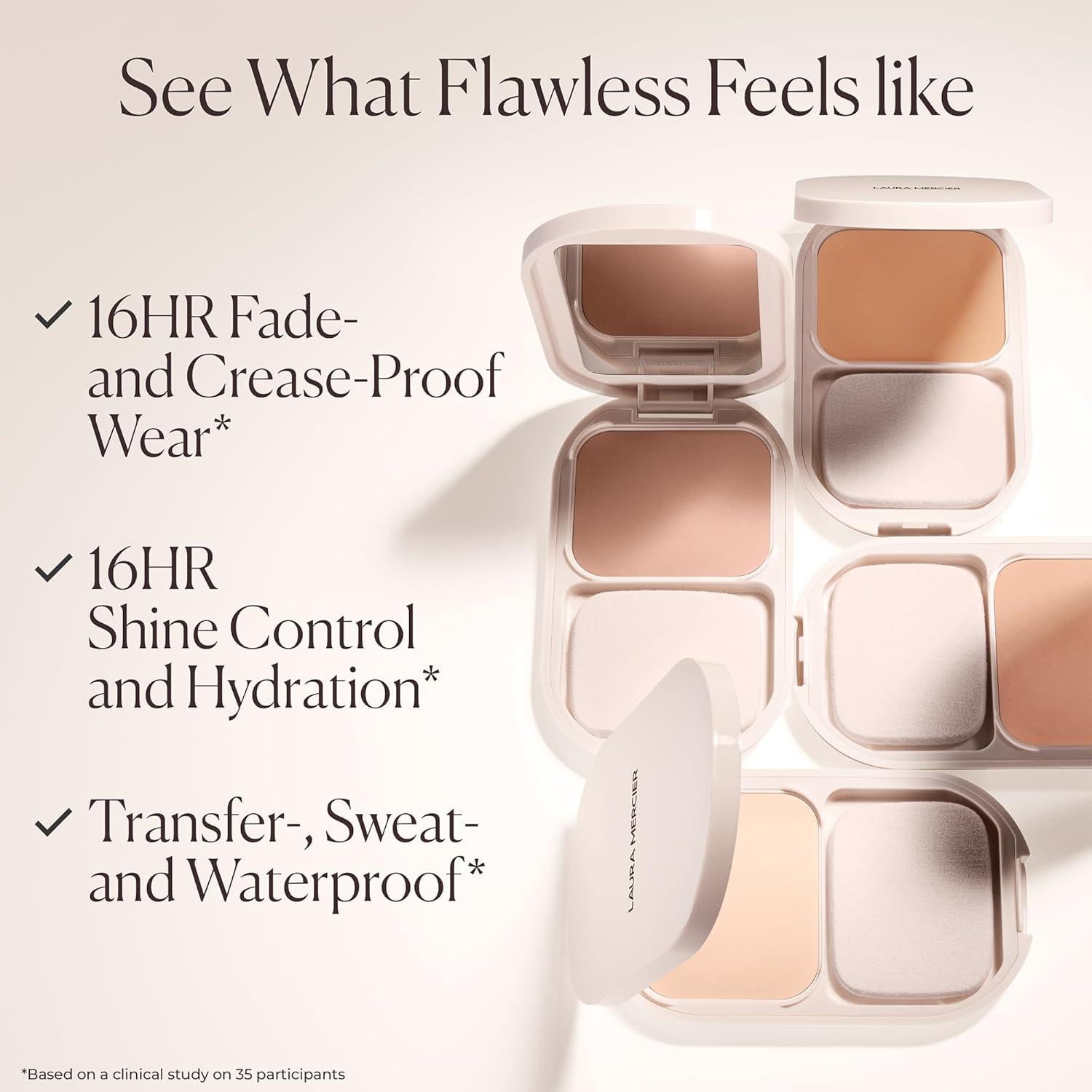 Base en Polvo Mate Laura Mercier 0N Chantilly 81g