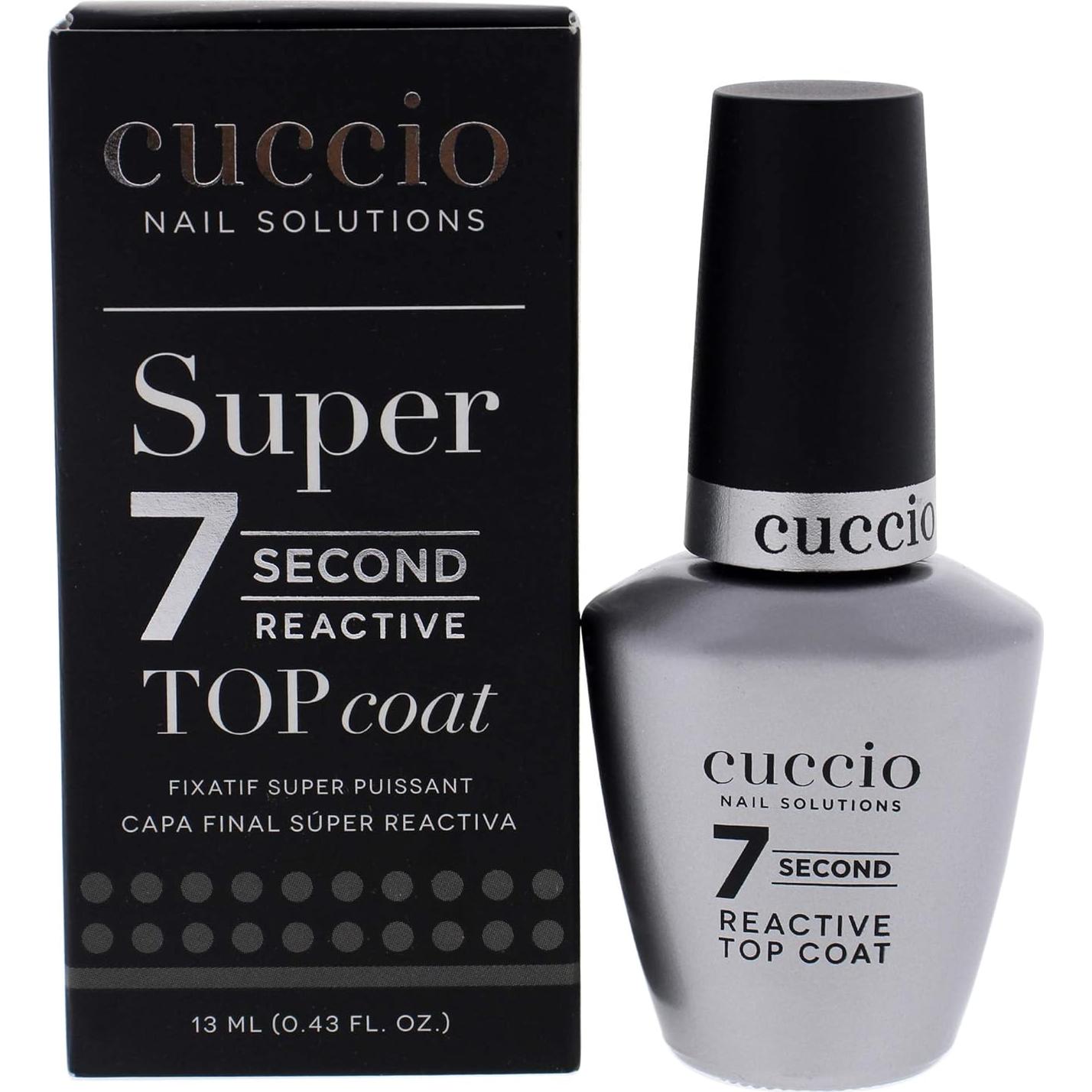 Top Coat Cuccio Colour Super 7 - Secado Rápido 12.7 ml