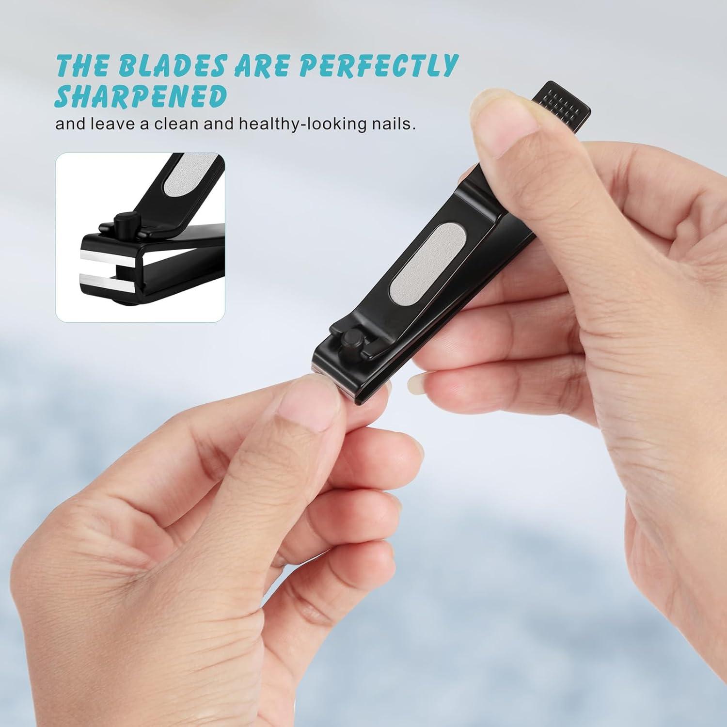 Juego de Cortauñas Bignes para Manos y Pies - Acero Inoxidable