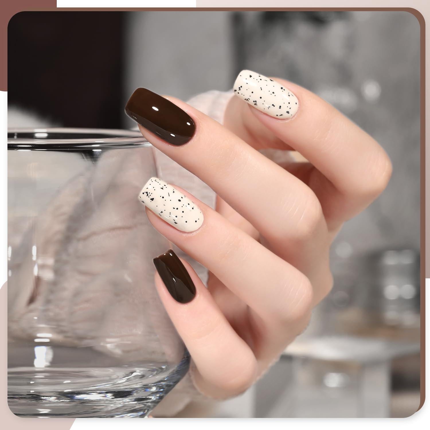 Kit de Esmalte en Gel GAOY 8 Colores 7 ml Otoño Encantador