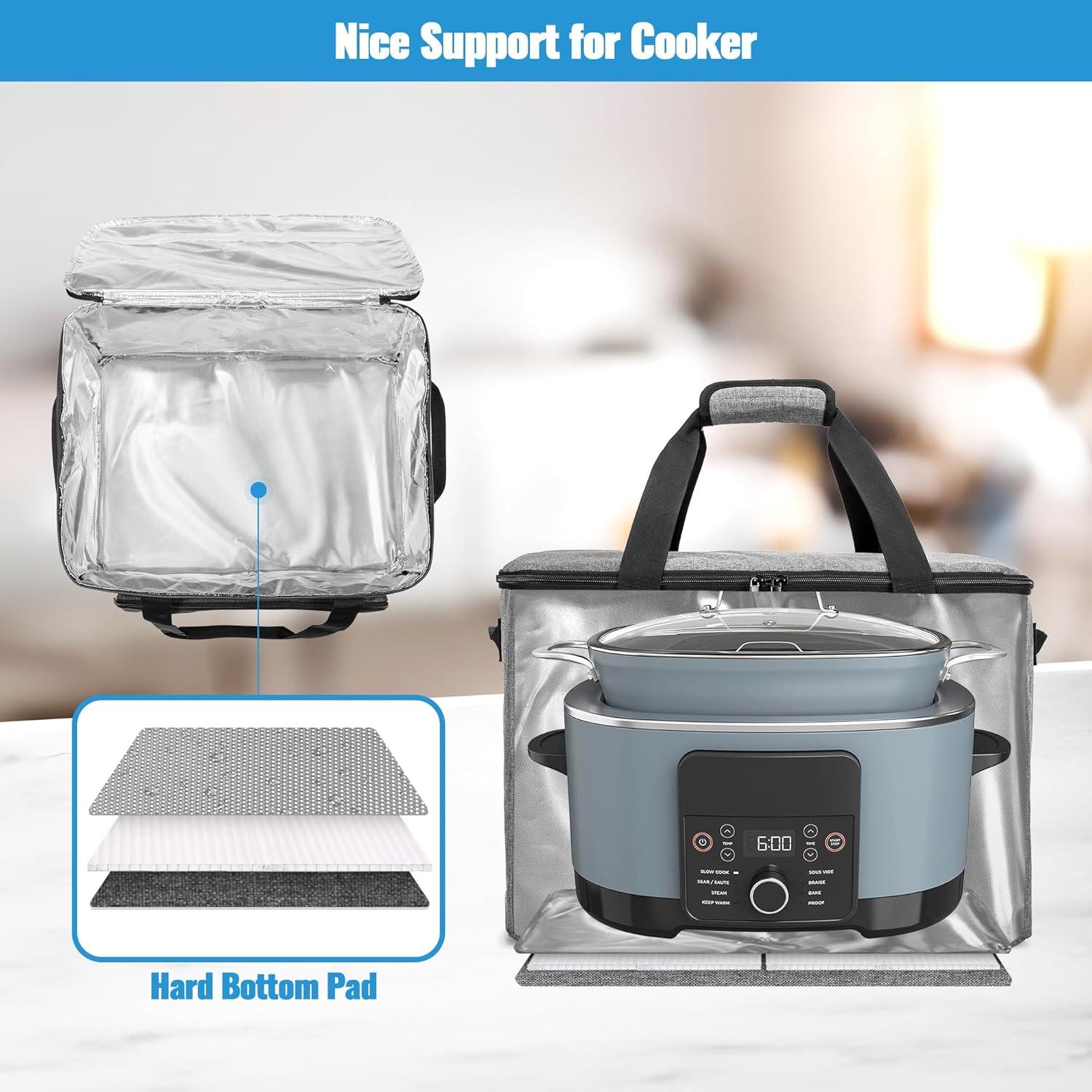 Bolsa de Transporte LUXJA para Ninja Foodi 8.5 Qt Gris