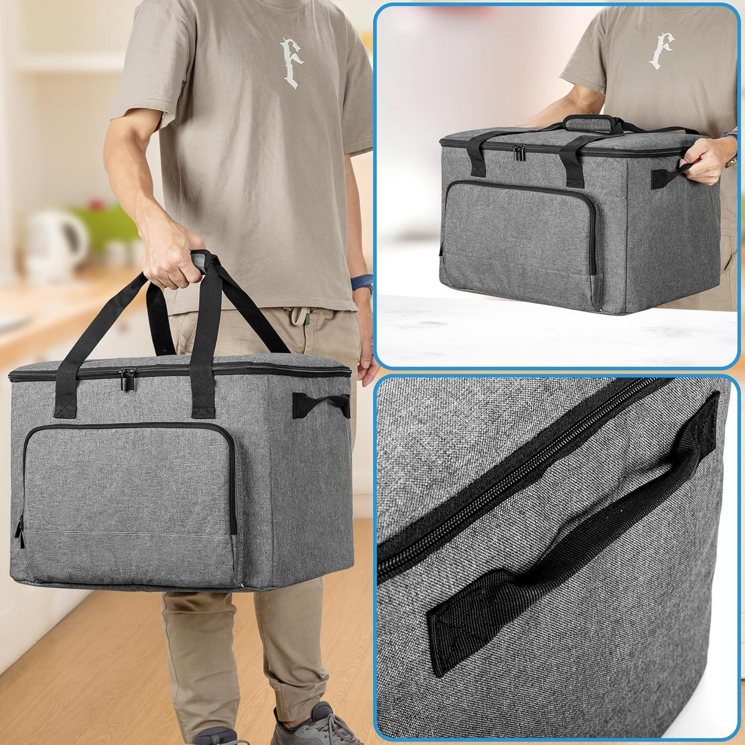 Bolsa de Transporte LUXJA para Ninja Foodi 8.5 Qt Gris