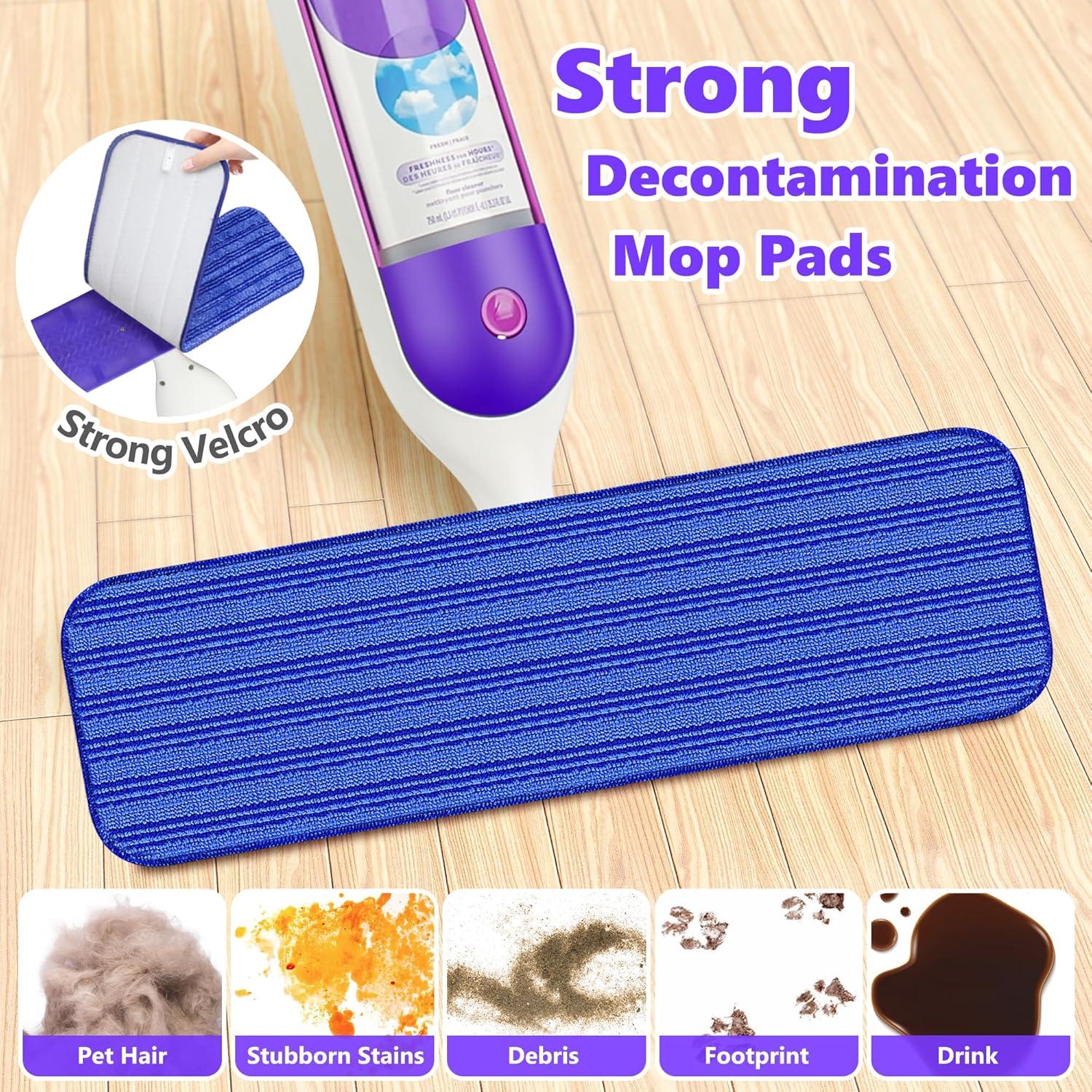 Paños de Mopa Reutilizables TINA&TONY 5PCS Microfibra