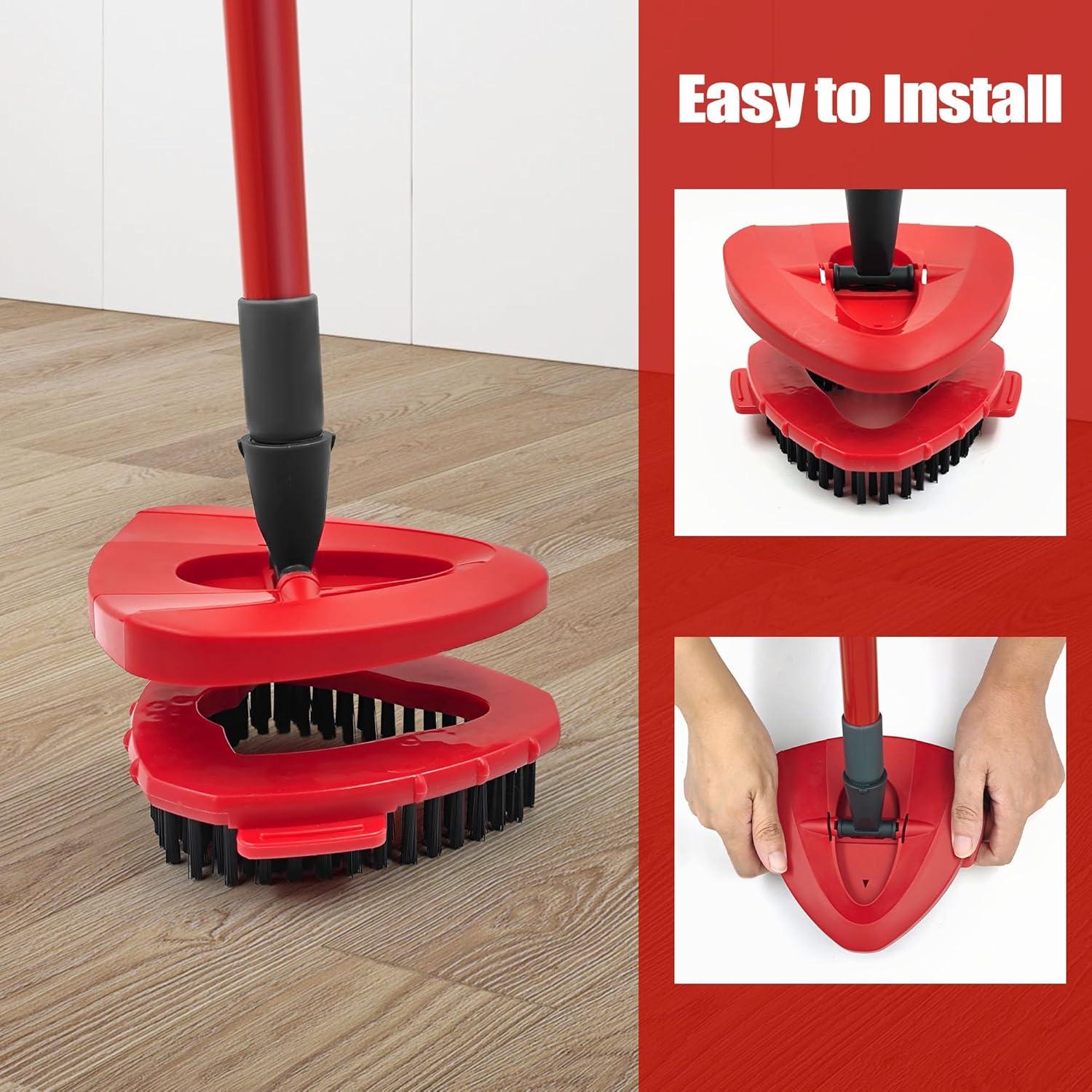 Cabezal de Fregona NEWE Triangular 2 Piezas para O-Cedar