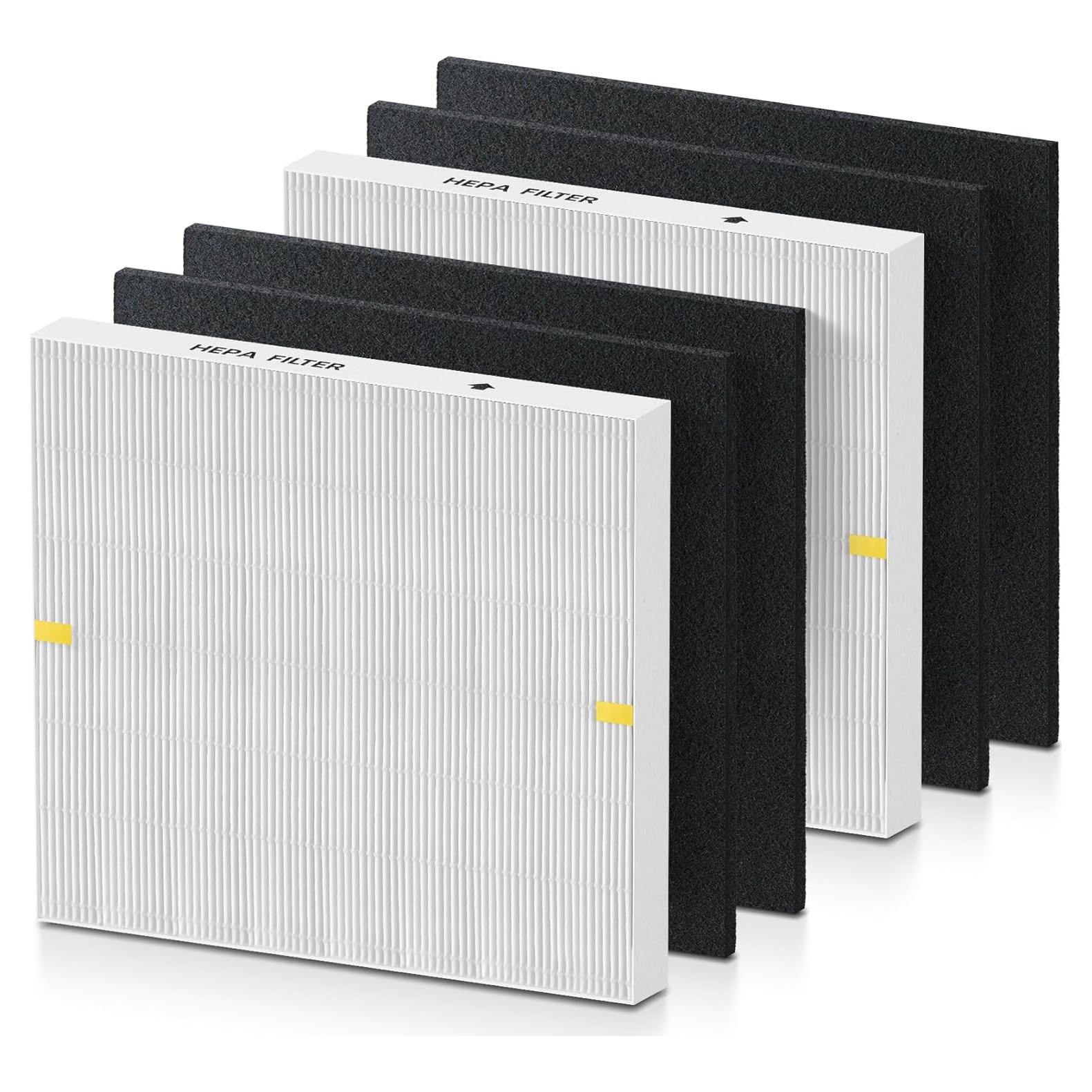 Reemplazo Filtro HEPA NISHCON AP-1512HH + 4 Filtros Carbono