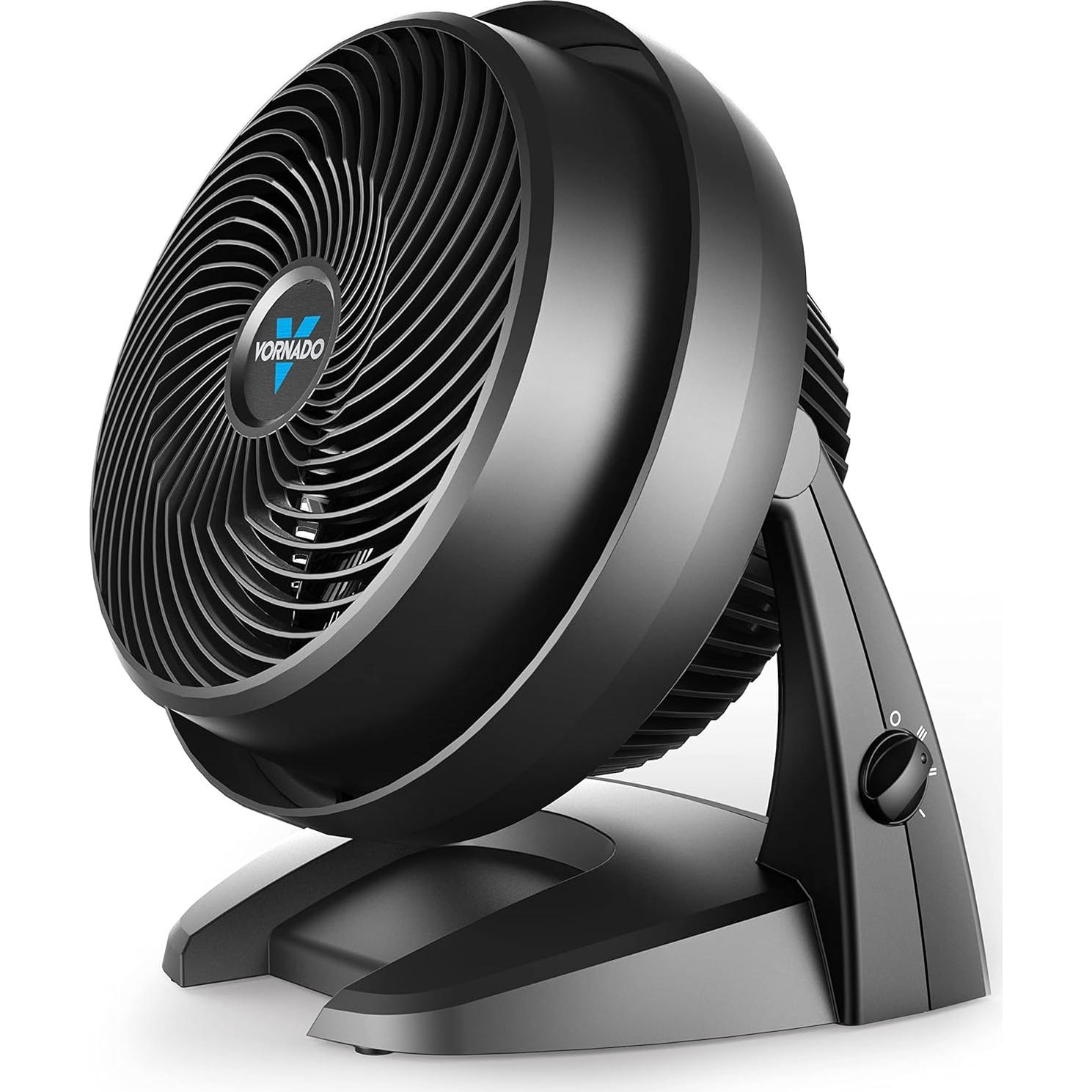 Ventilador Circulador de Aire Vornado 630 y Pivot3C Clip Negro