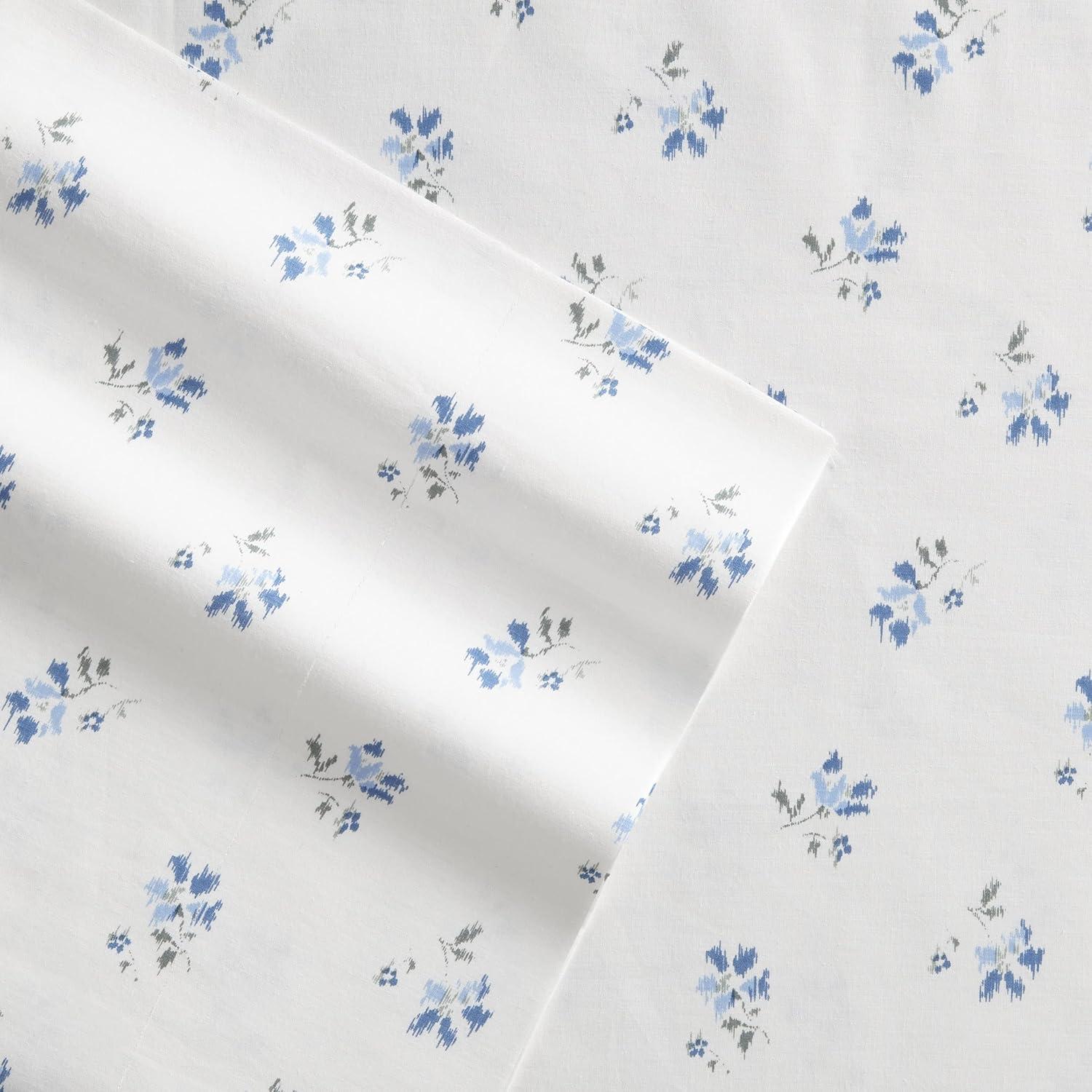 Juego de Sábanas Gemelas Cabaña de Piedra 100% Algodón Percal