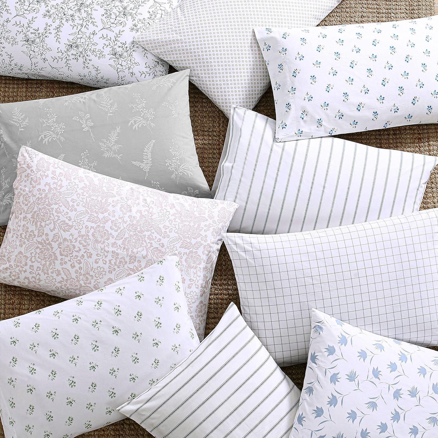 Juego de Sábanas Gemelas Cabaña de Piedra 100% Algodón Percal